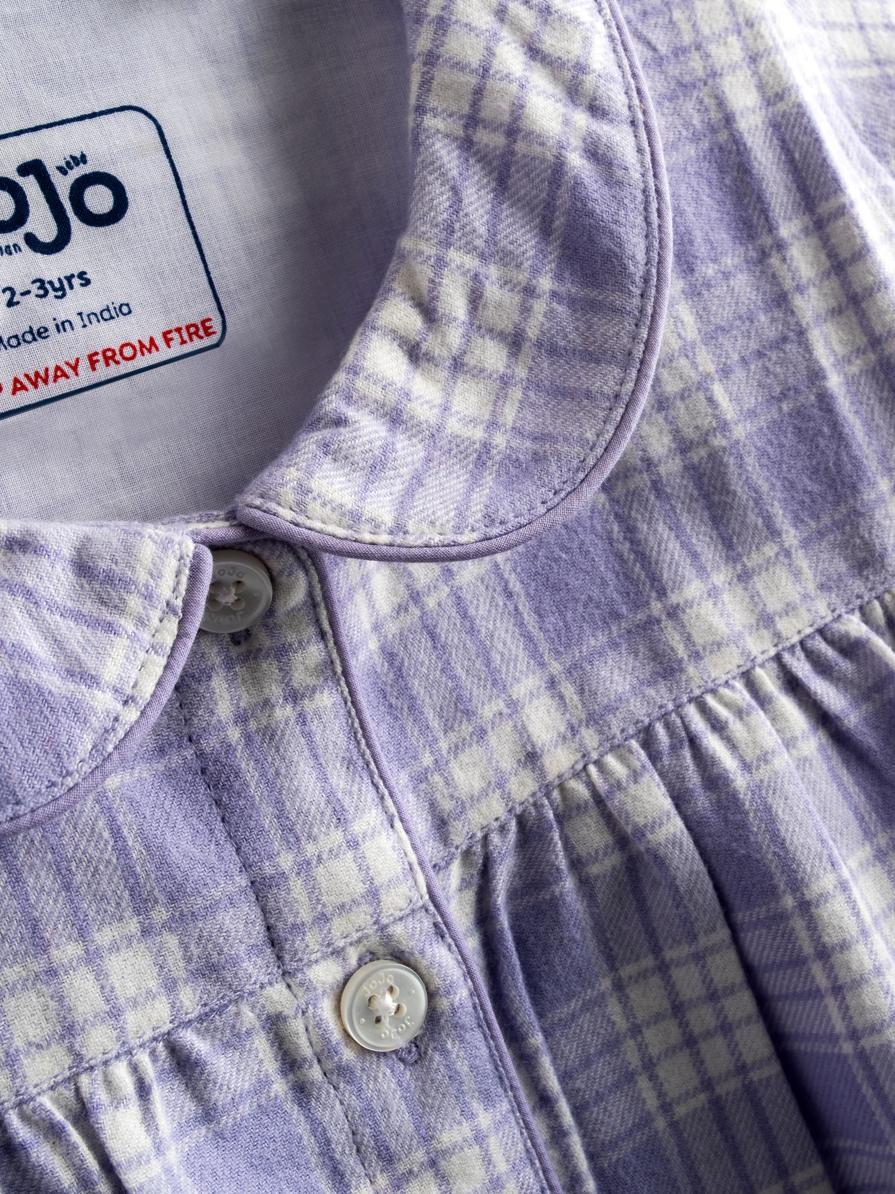 Lilac Bunnny Bunny Character Woven Classic Pyjamas - Image 7 of 7