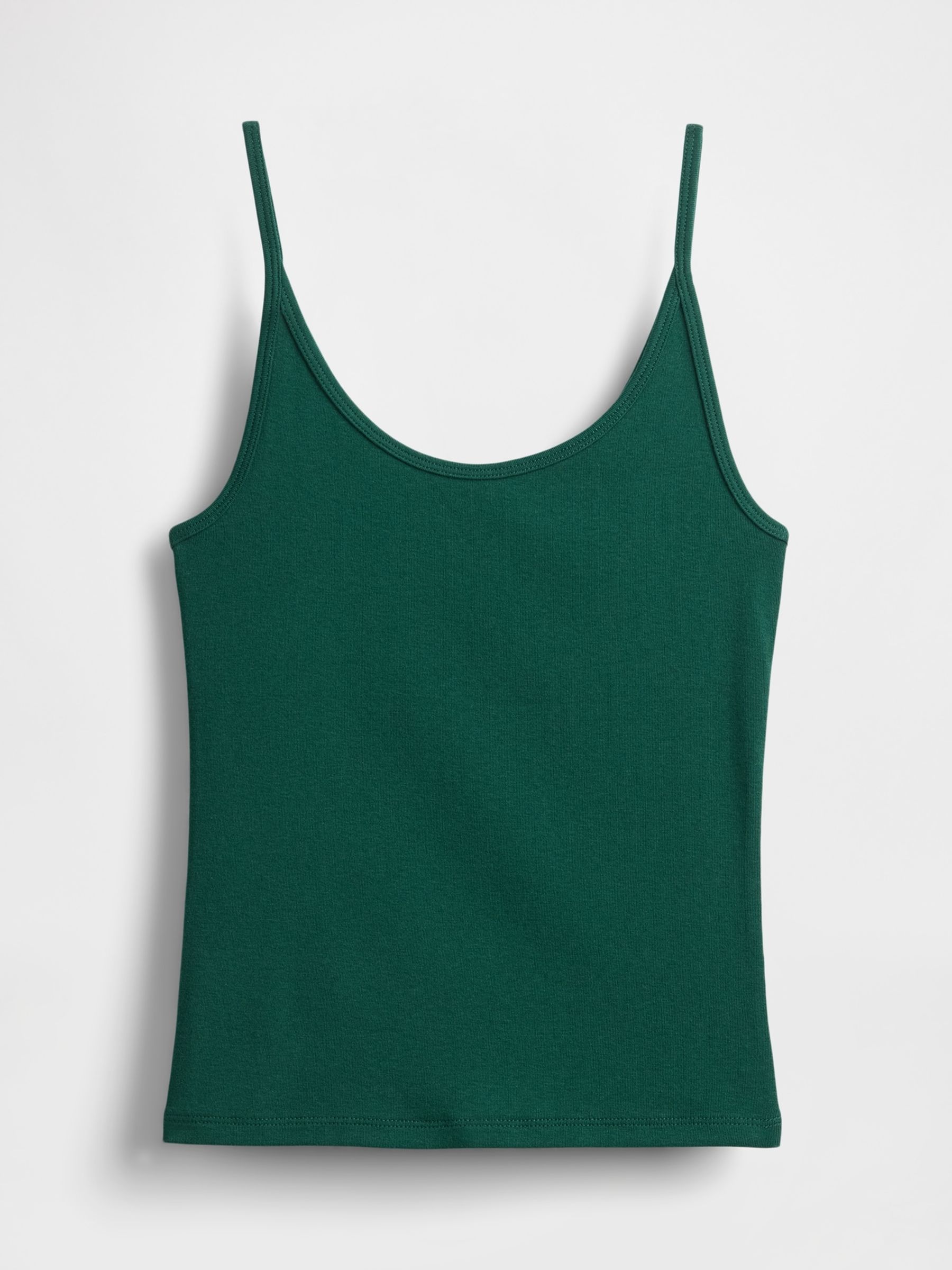 Green Modern Cropped Cami Top - Image 4 of 5