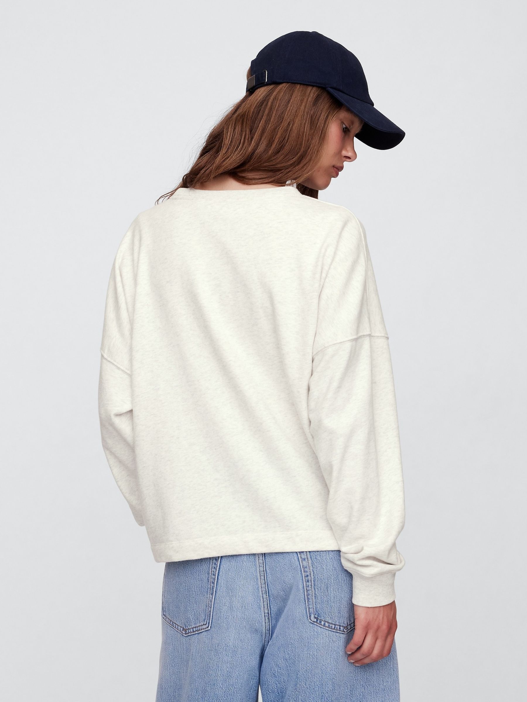 Grey Logo Crew Neck Sweatshirt - Image 2 of 5