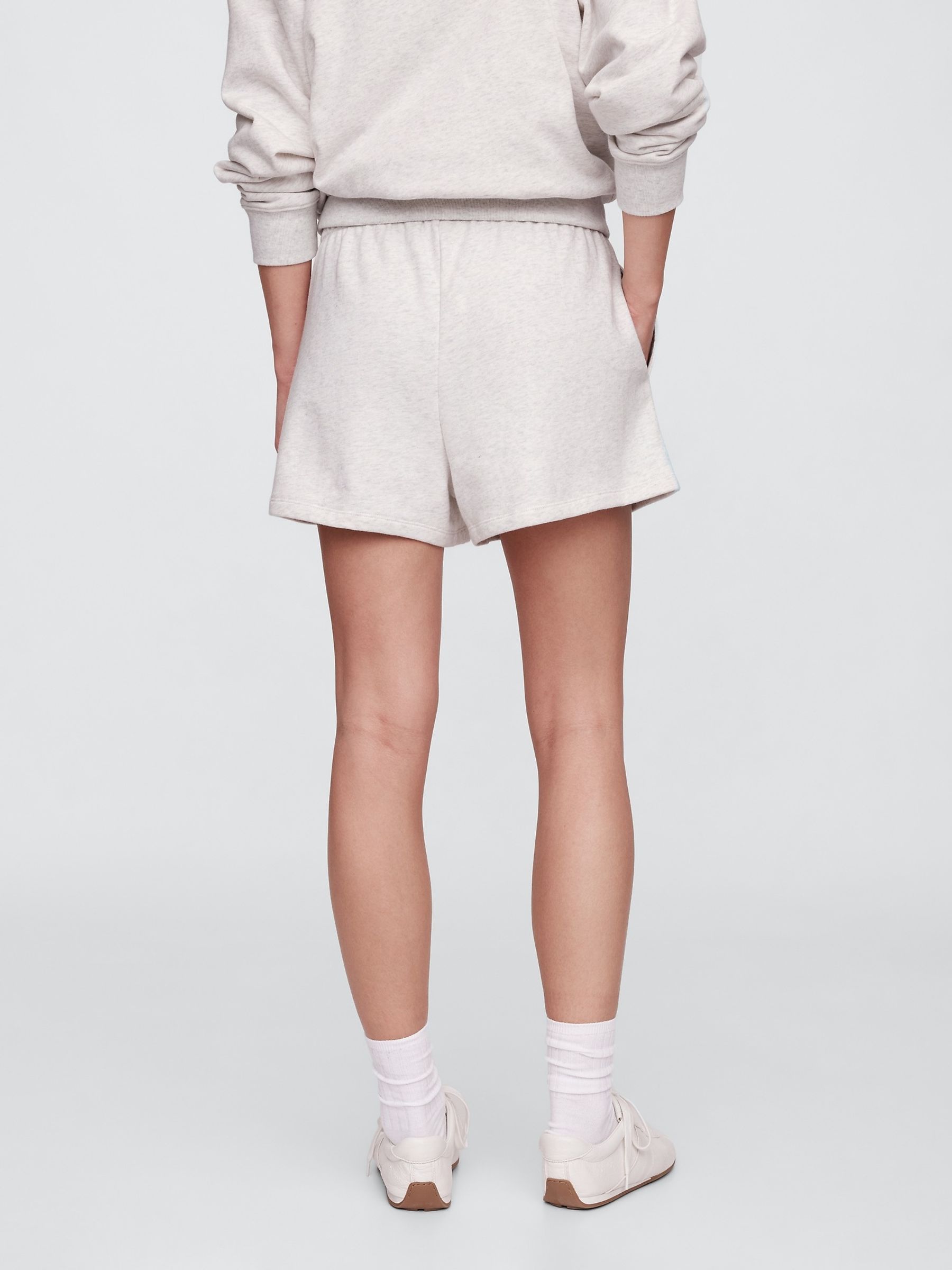 Grey Logo Pull On Shorts - Image 2 of 5