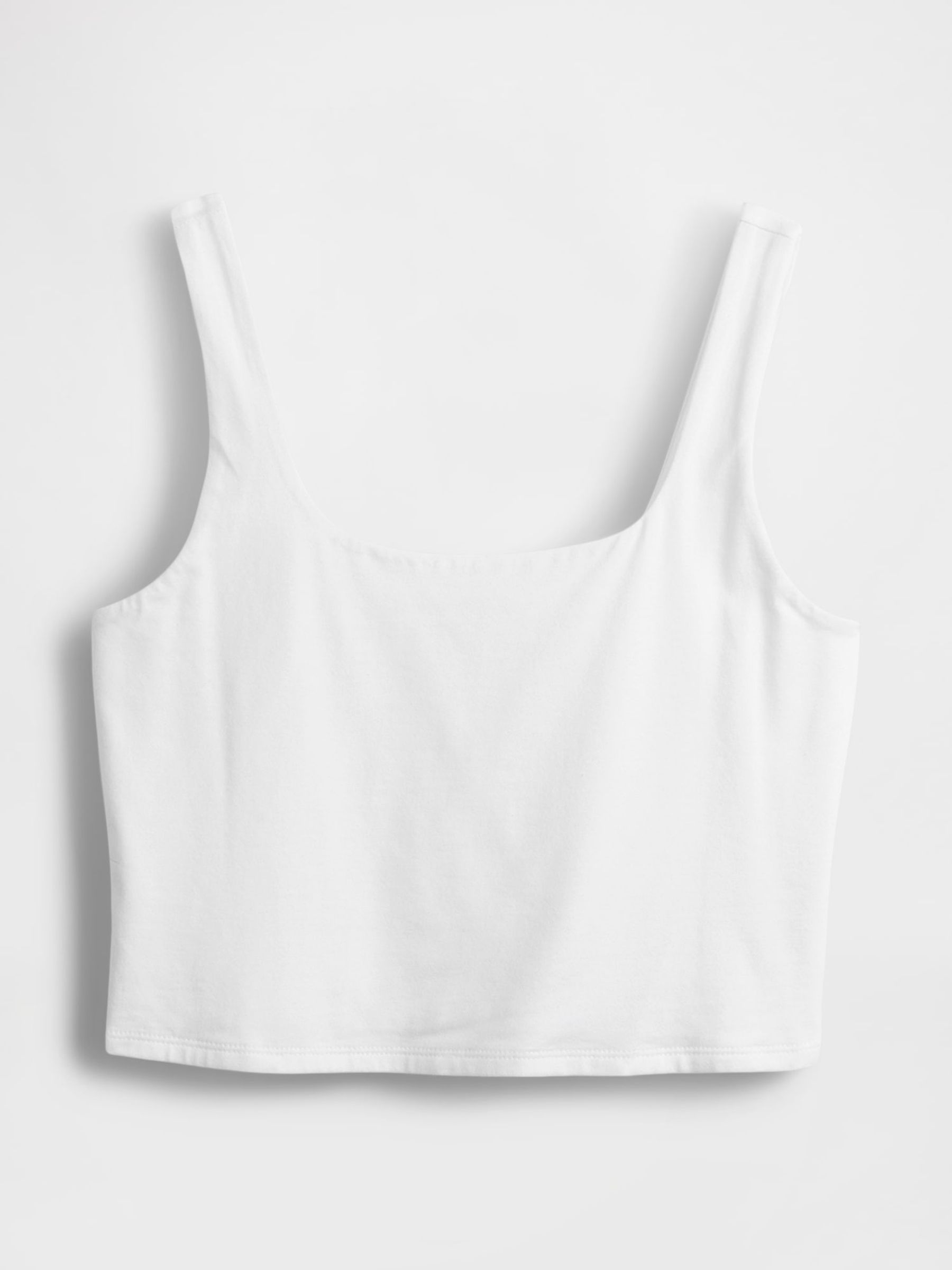 White CloseKnit Jersey Brami - Image 5 of 5