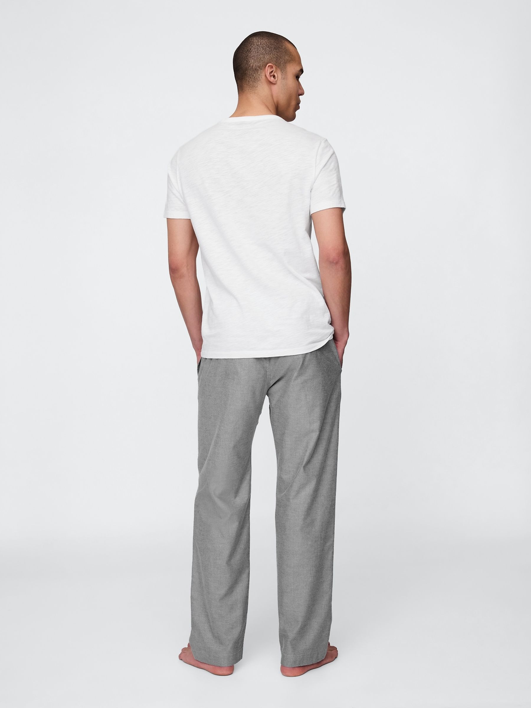 Grey Soft Cotton Pyjama Bottoms - Image 2 of 4