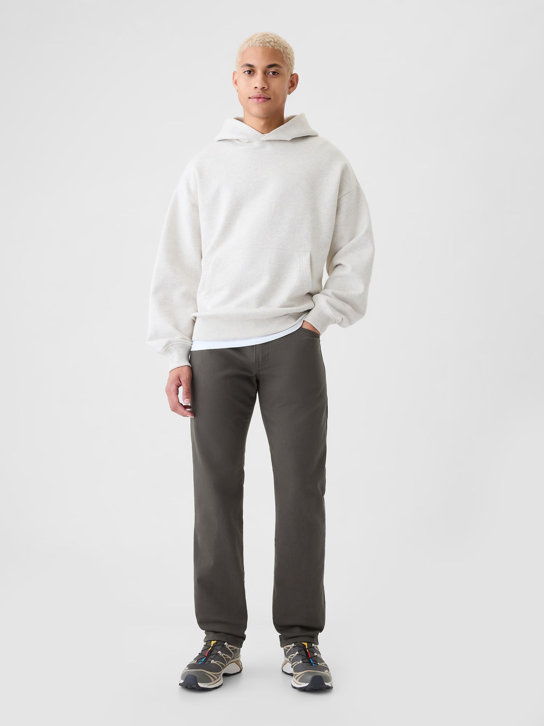 Grey Everyday Straight Fit Jeans - Image 4 of 6