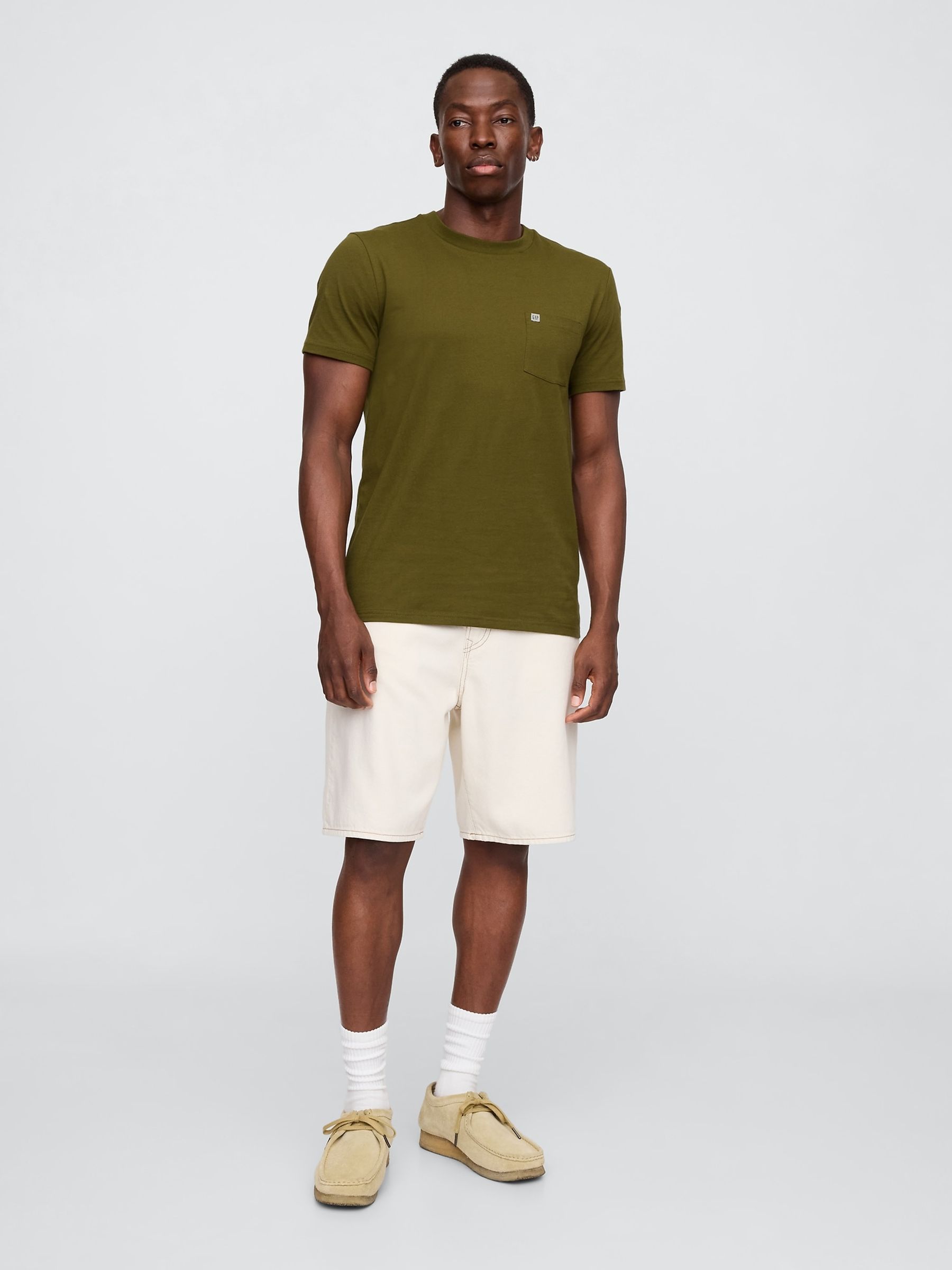 Green Pocket T-Shirt - Image 3 of 5