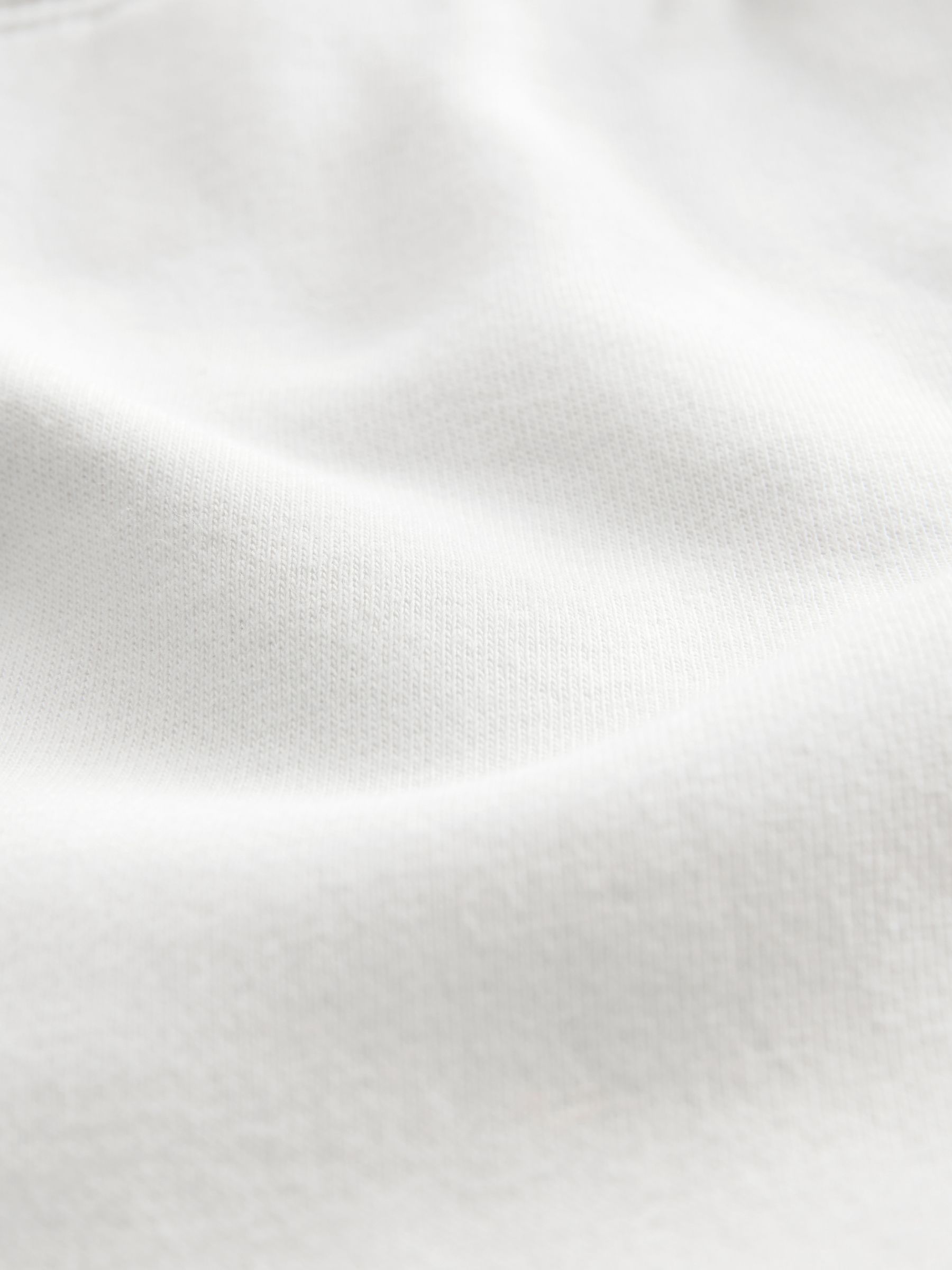 White Pull On Logo Jogger Shorts - Image 3 of 5