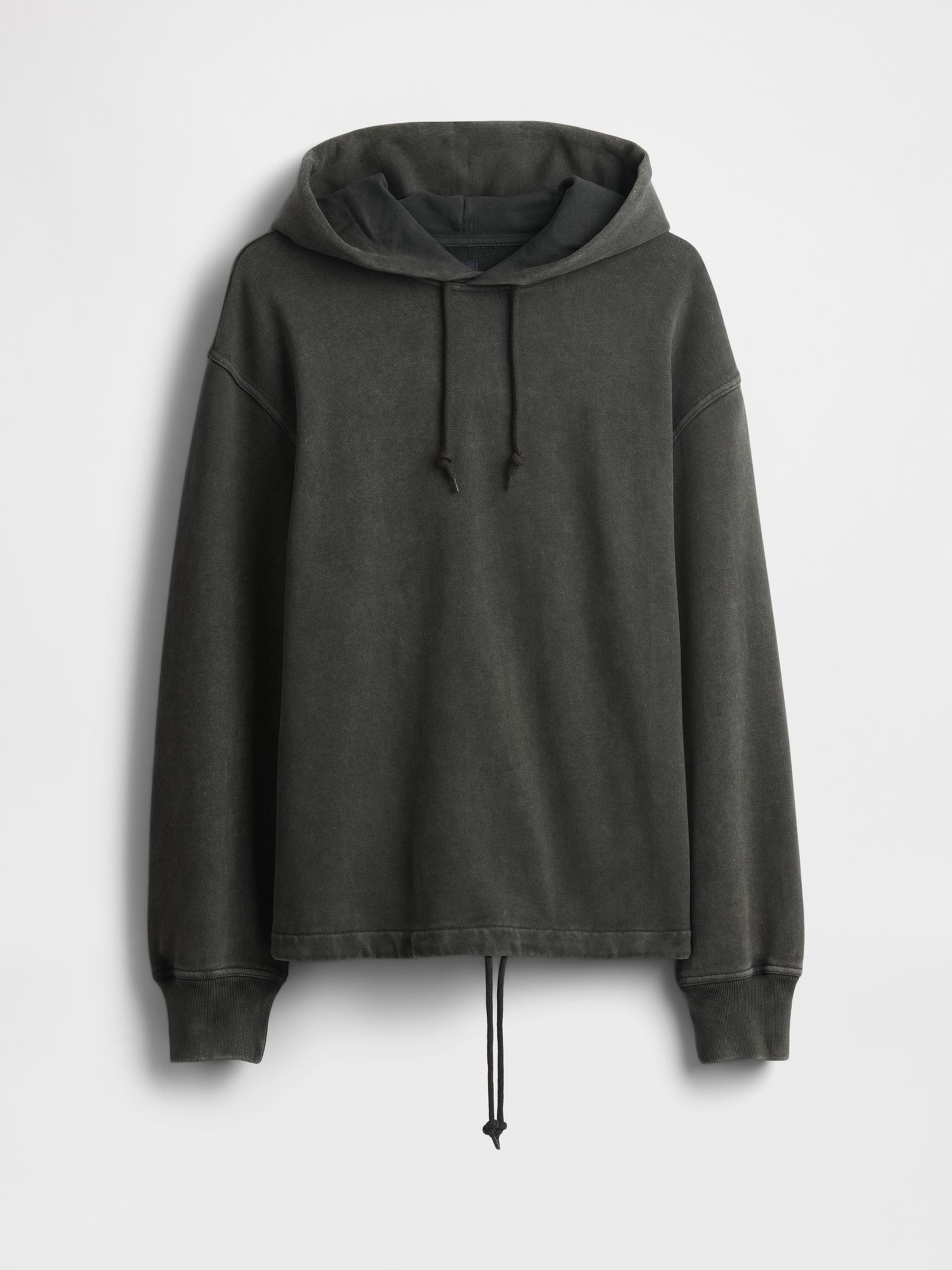 Washed Black Logo Hoodie - Image 4 of 5