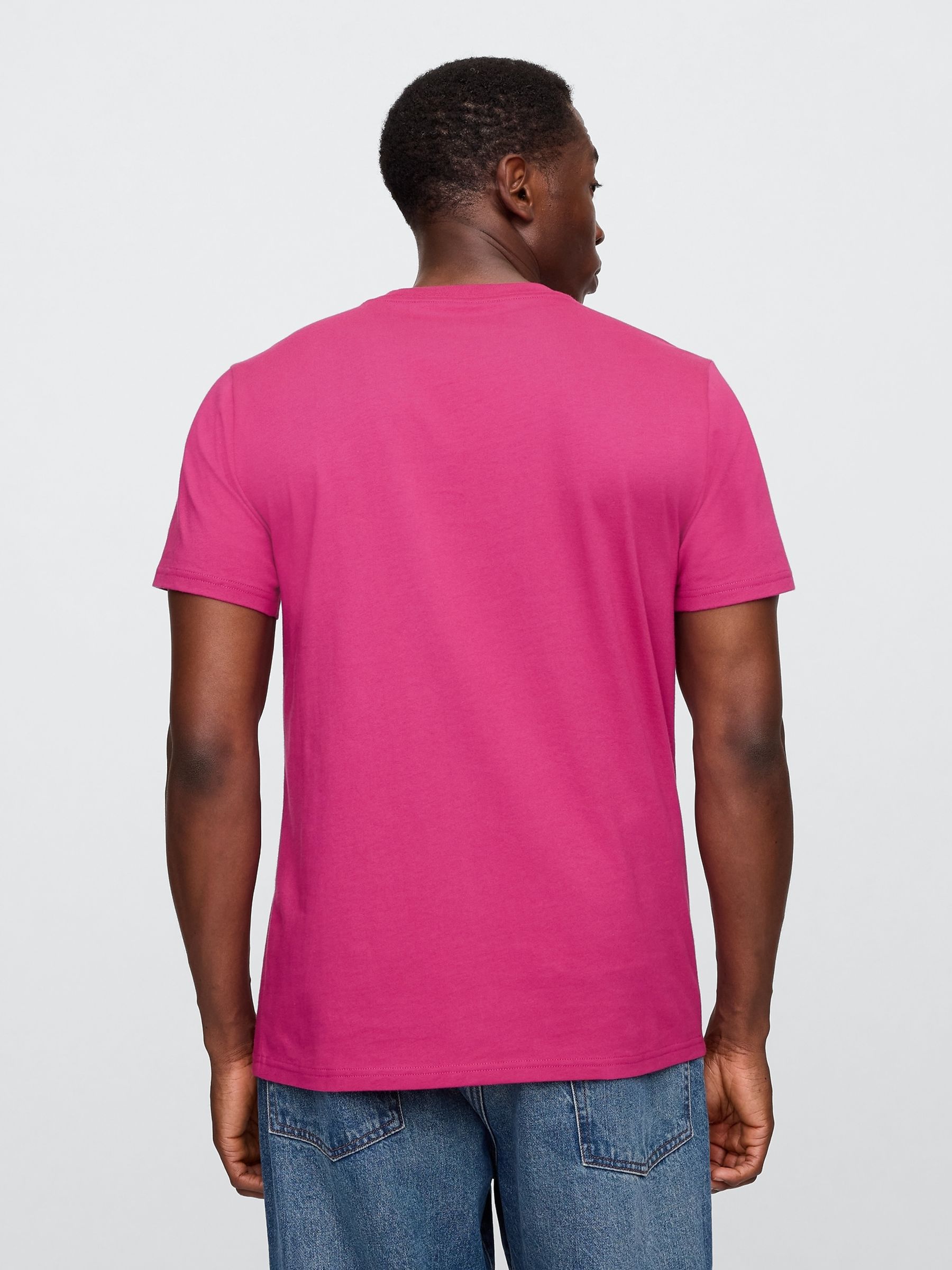 Pink Pocket T-Shirt - Image 2 of 5