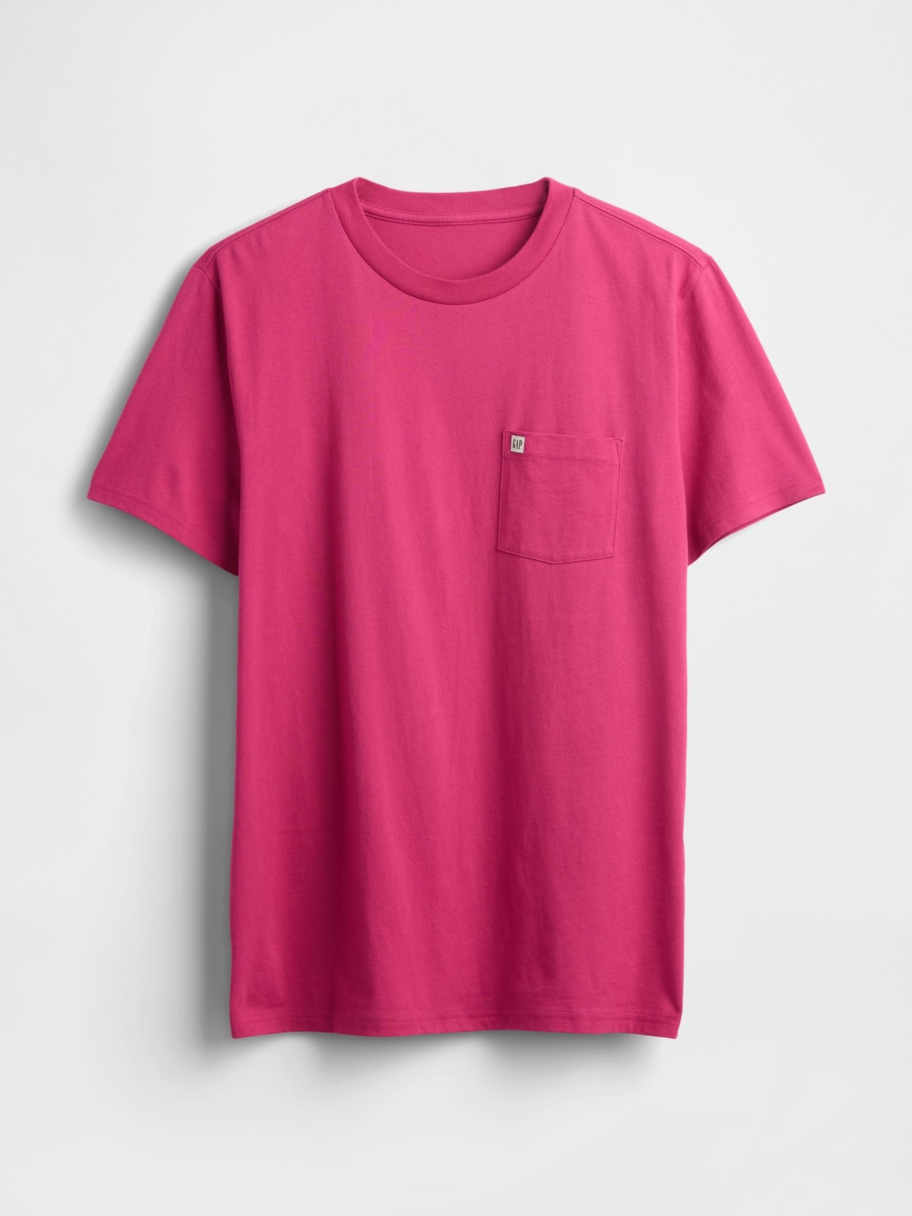 Pink Pocket T-Shirt - Image 4 of 5