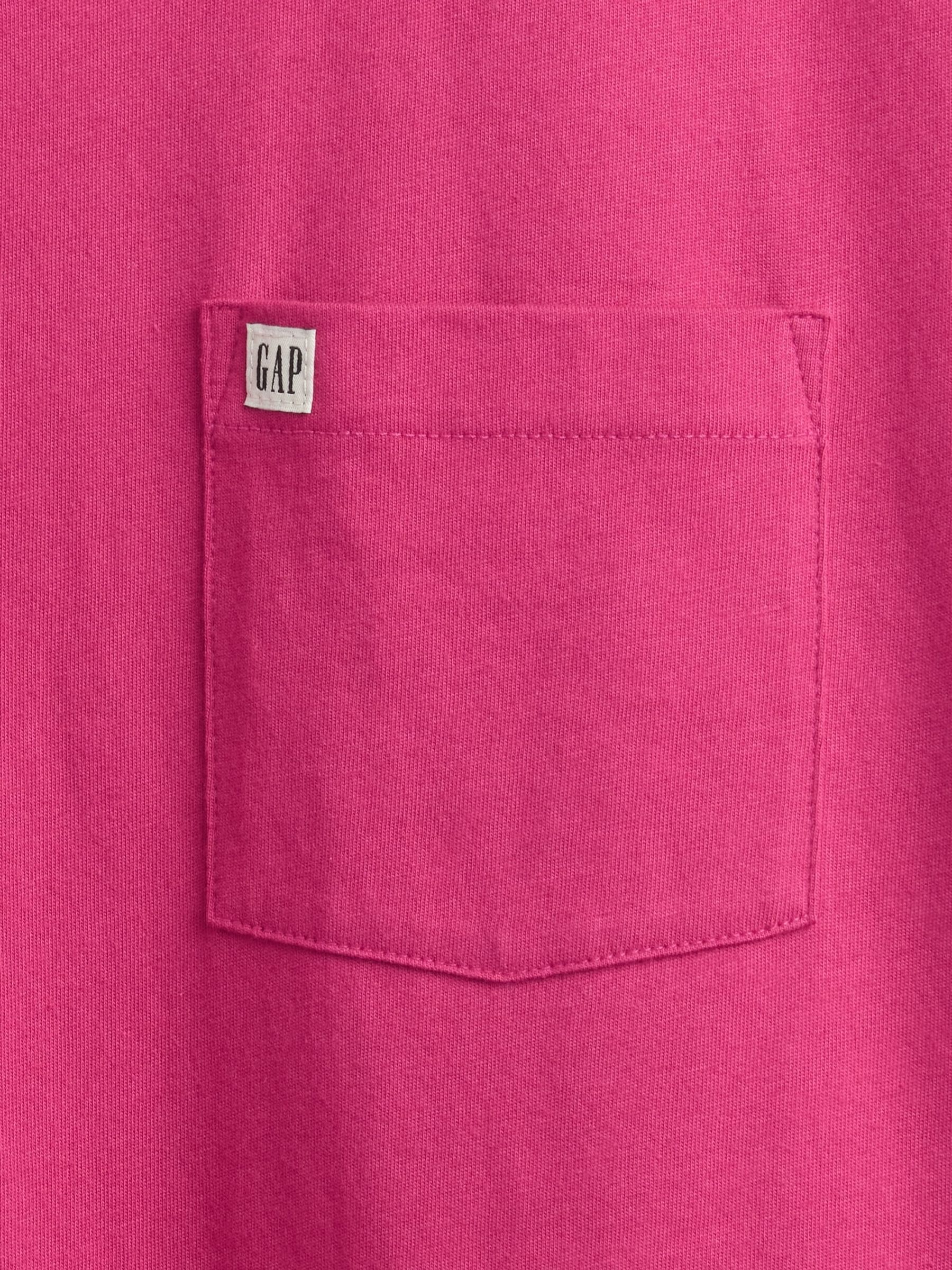 Pink Pocket T-Shirt - Image 5 of 5