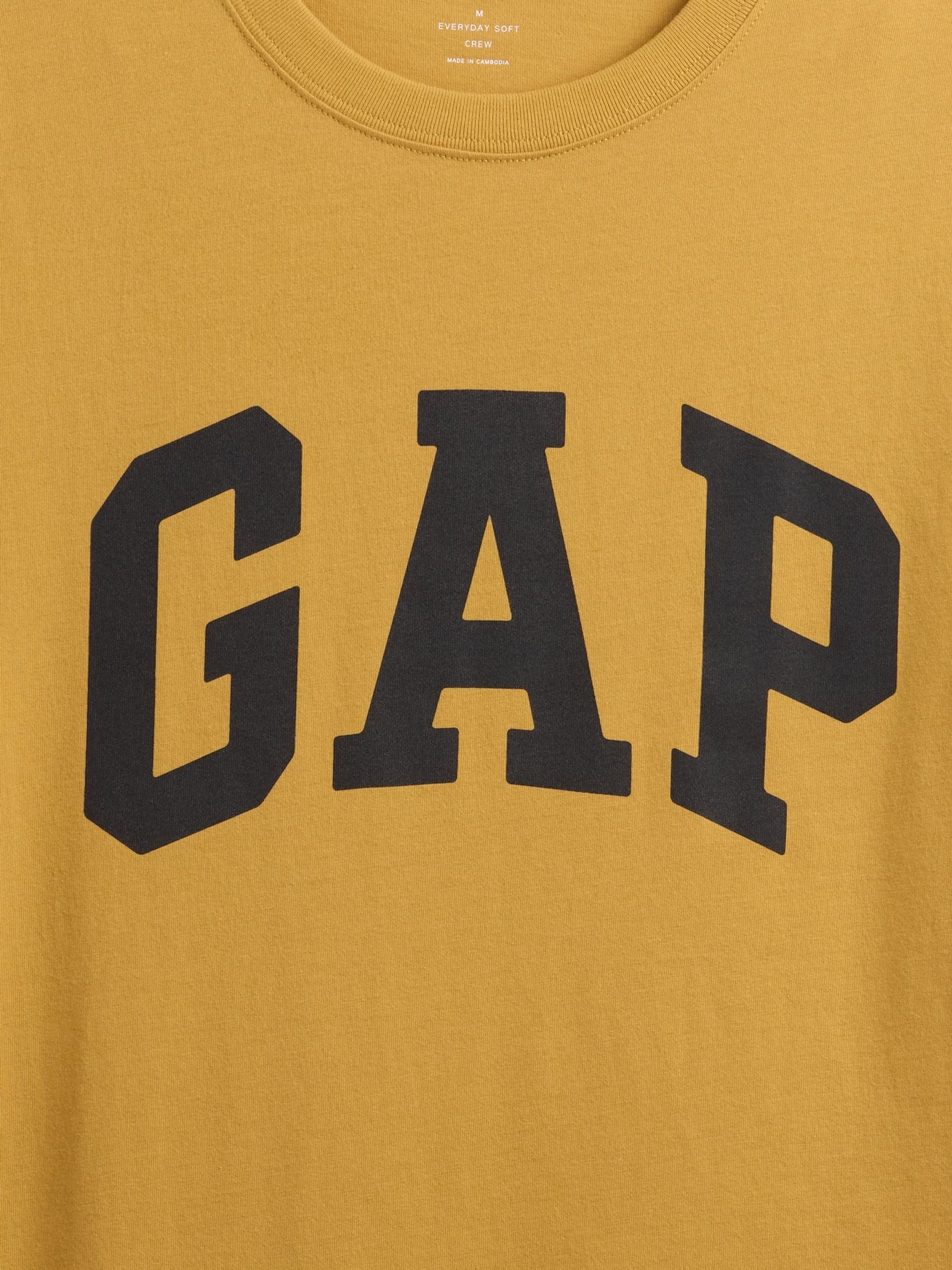 Yellow Everyday Soft Logo T-Shirt - Image 5 of 5