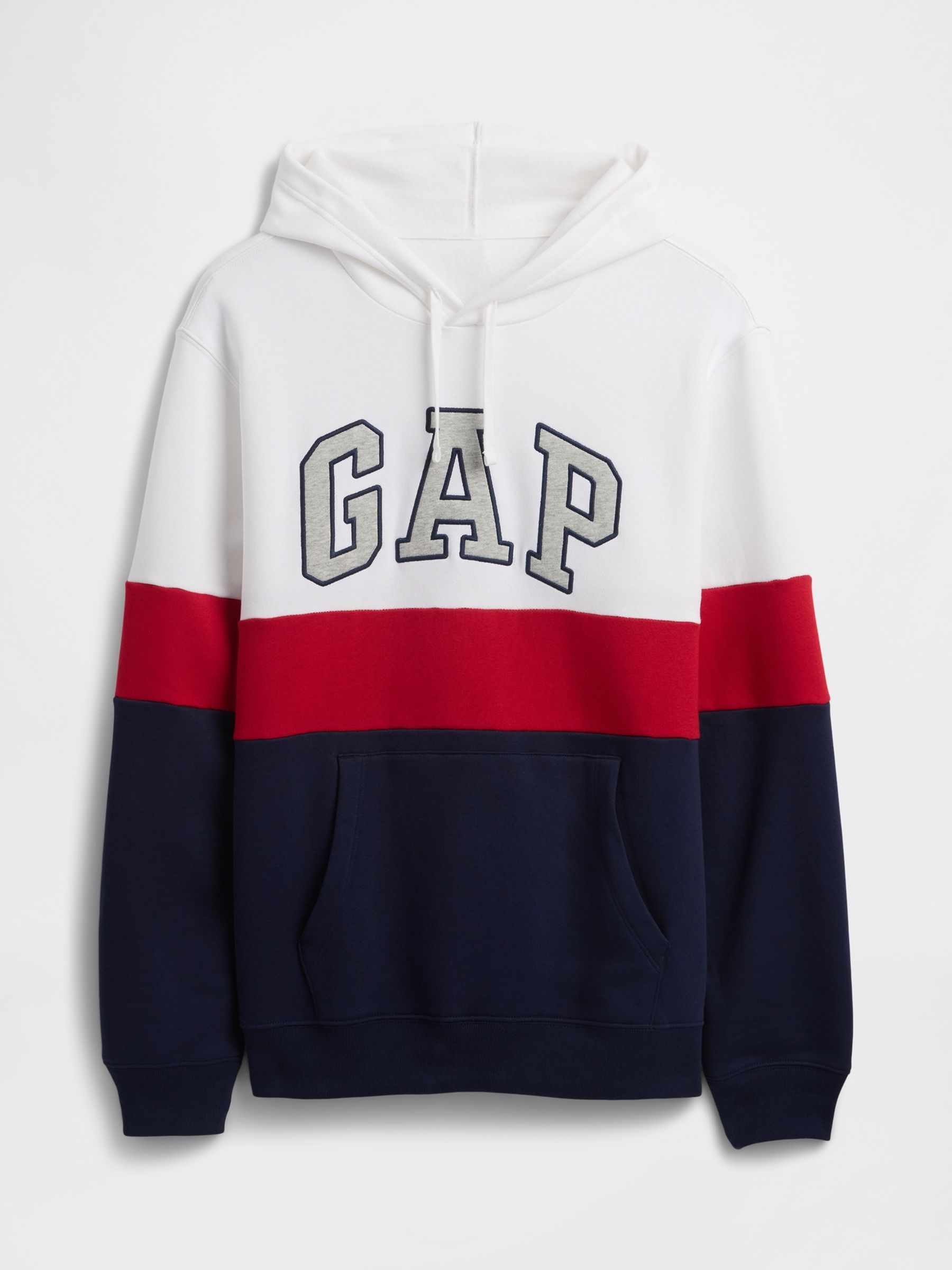 White Vintage Logo Hoodie - Image 4 of 4