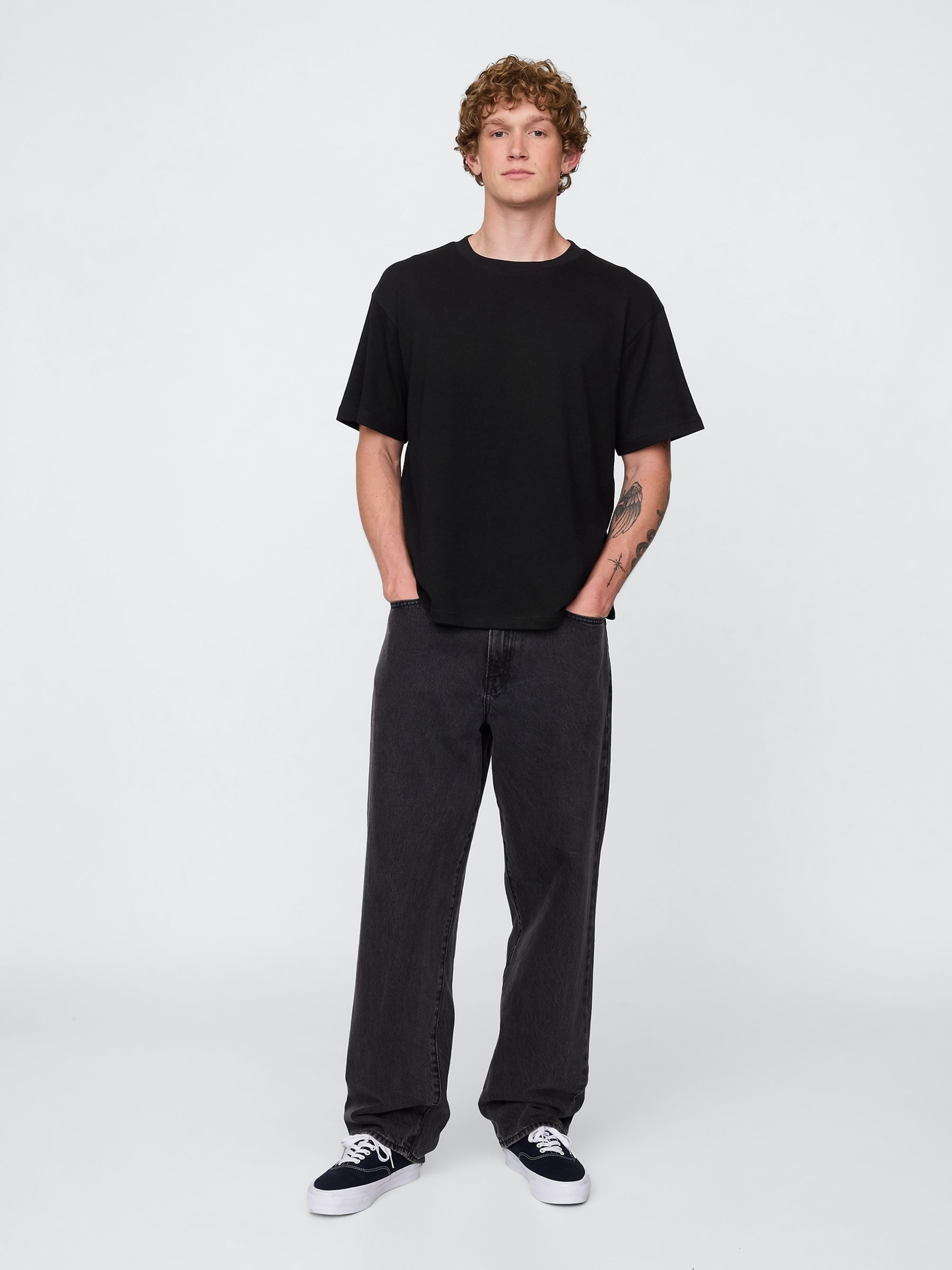 Black World Logo Short Sleeve T-Shirt - Image 3 of 5