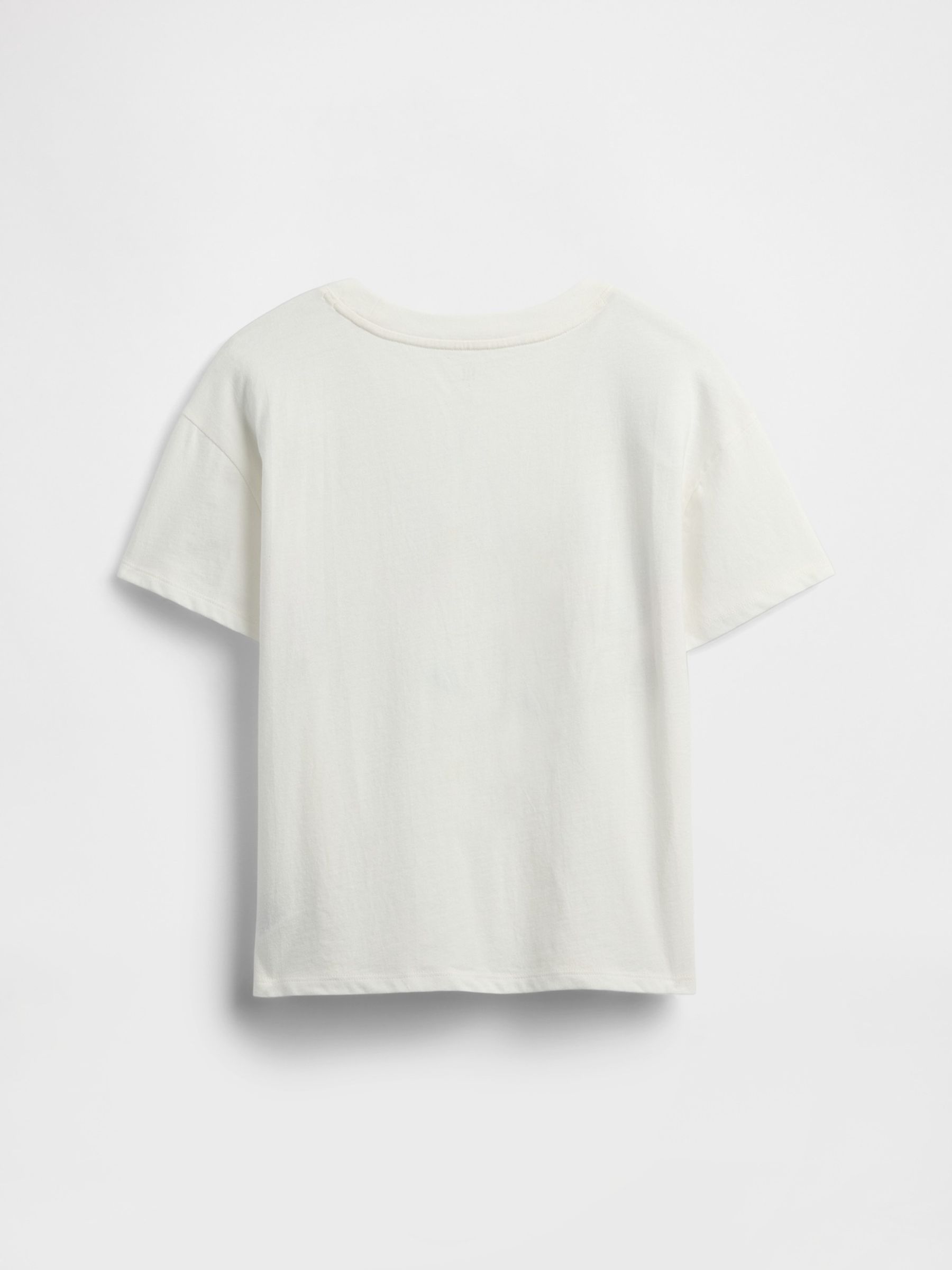 White Floral Graphic Short Sleeve T-Shirt (4-13yrs) - Image 2 of 5