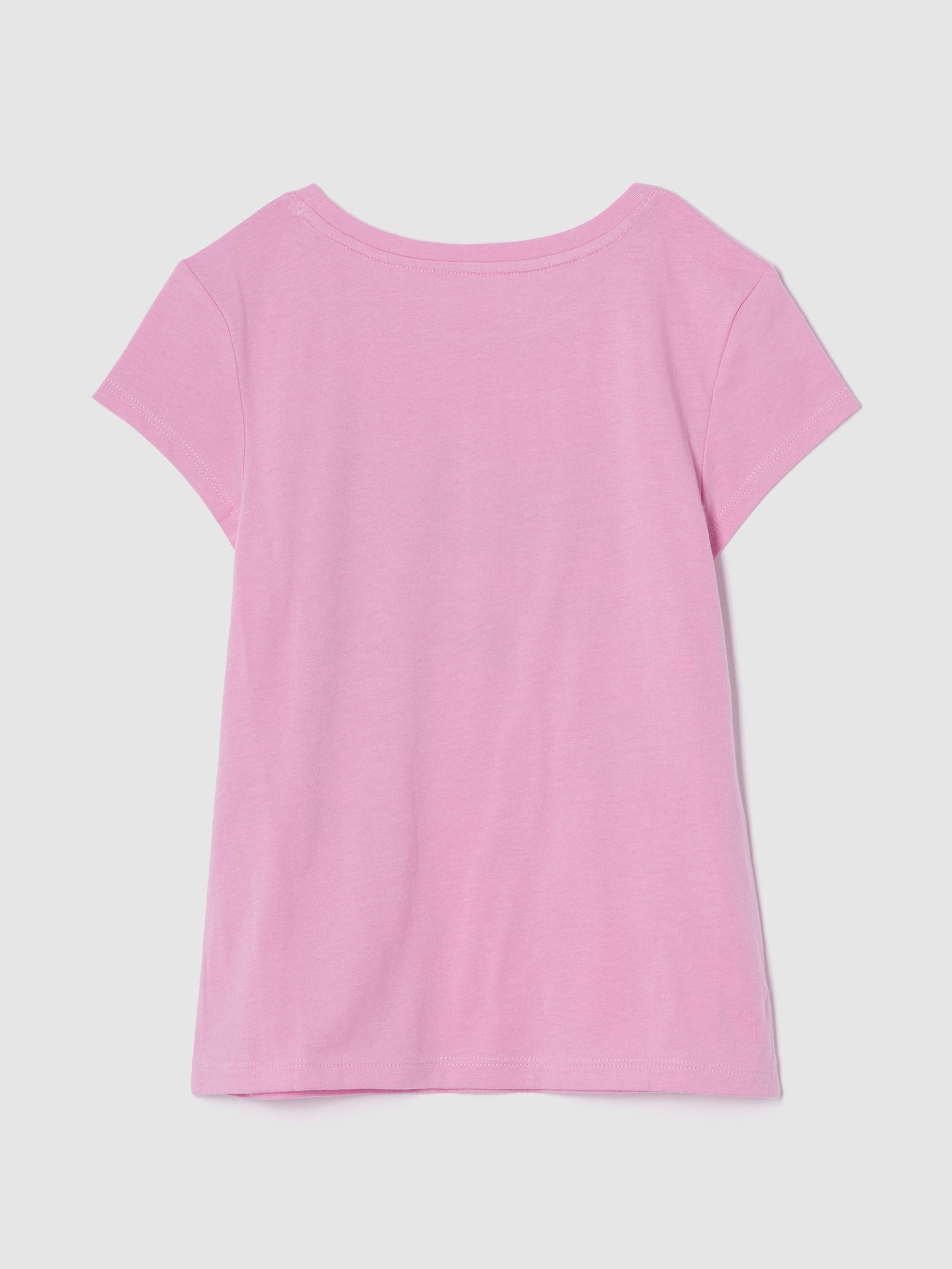 Pink Paris Graphic Short Sleeve T-Shirt (4-13yrs) - Image 2 of 2