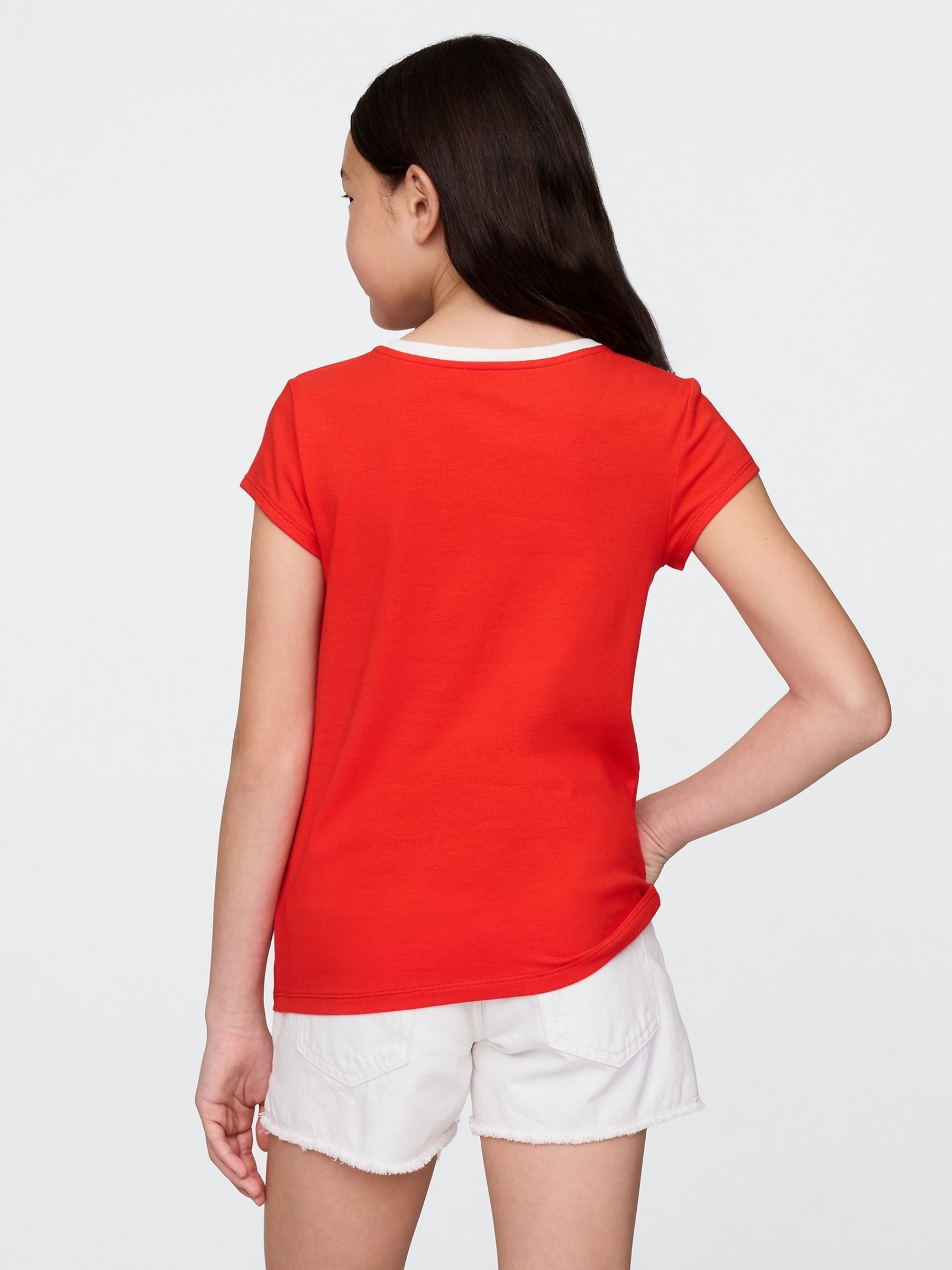 Red Heart Logo Short Sleeve Graphic T-Shirt (4-13yrs) - Image 2 of 4