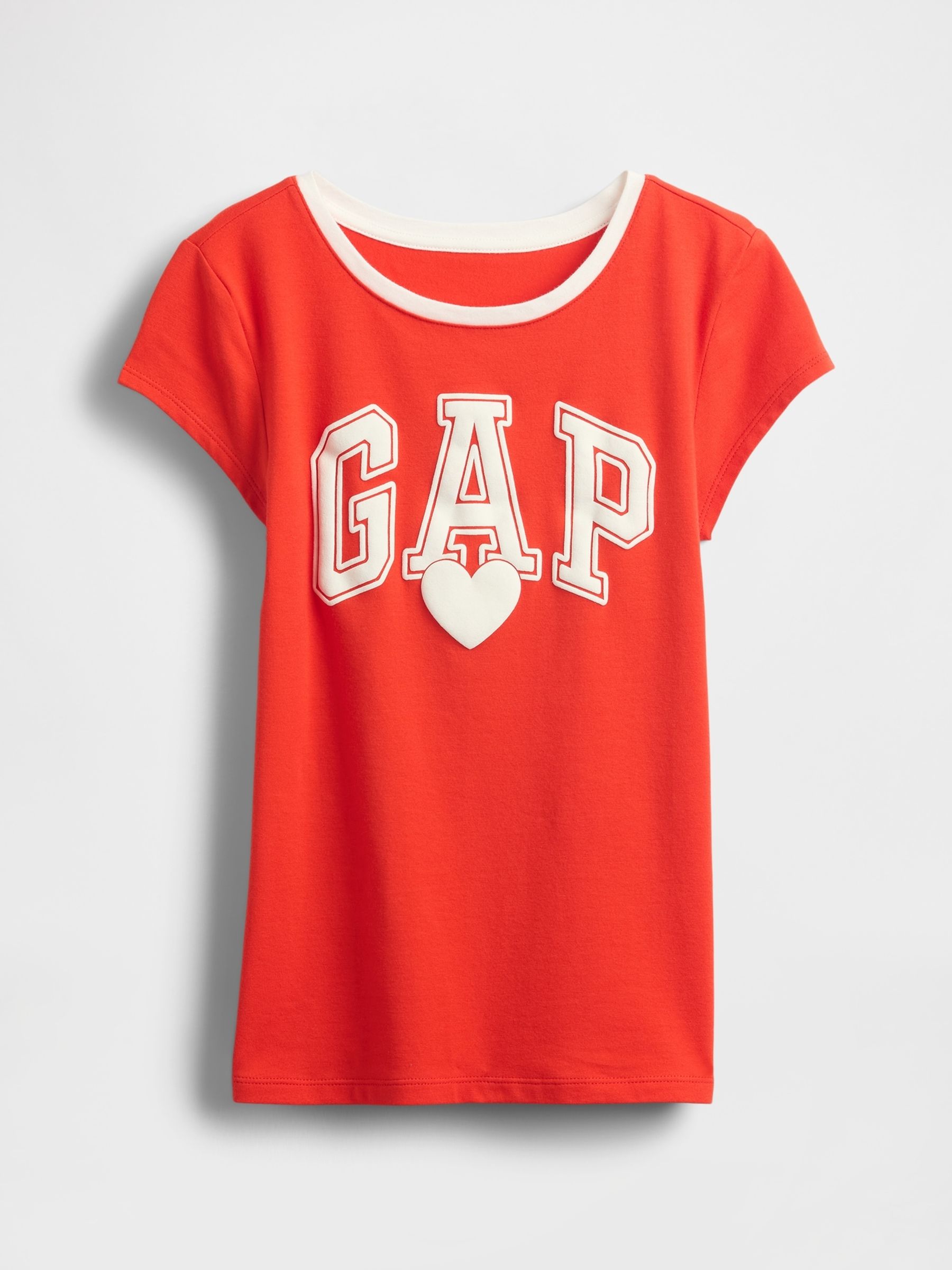 Red Heart Logo Short Sleeve Graphic T-Shirt (4-13yrs) - Image 3 of 4