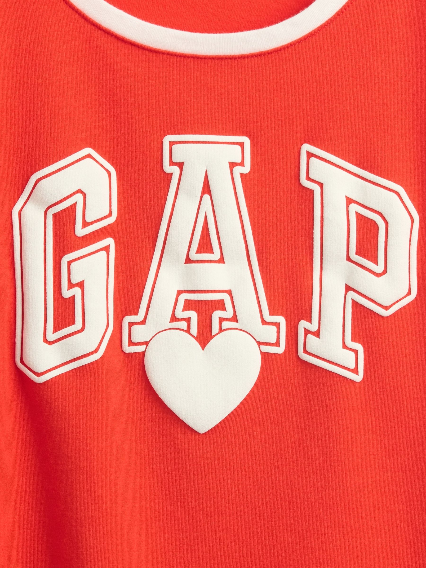 Red Heart Logo Short Sleeve Graphic T-Shirt (4-13yrs) - Image 4 of 4