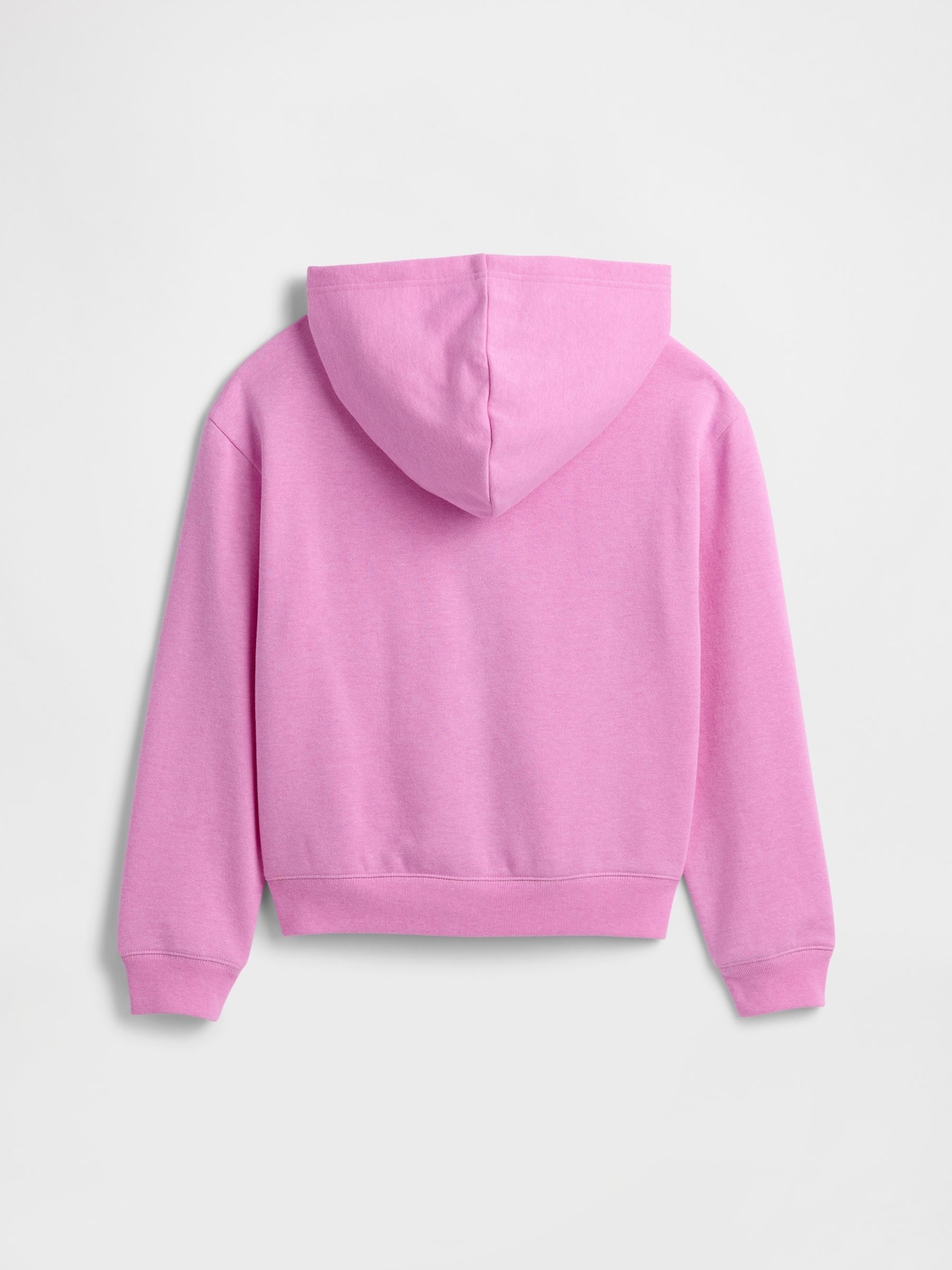 Purple Zip Up Logo Hoodie (4-13yrs) - Image 2 of 3