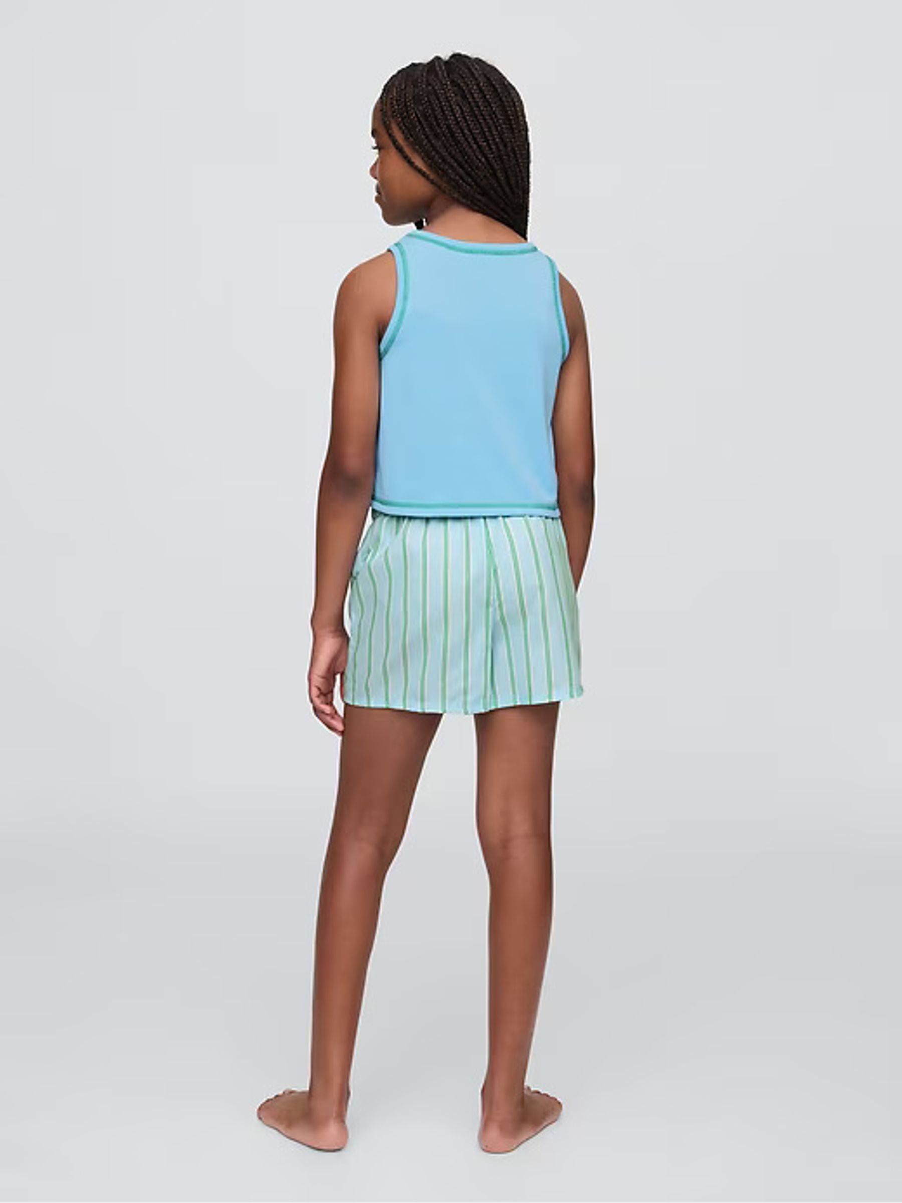 Blue Lilo & Stitch Disney Vest & Short Pyjamas (6-13yrs) - Image 2 of 5