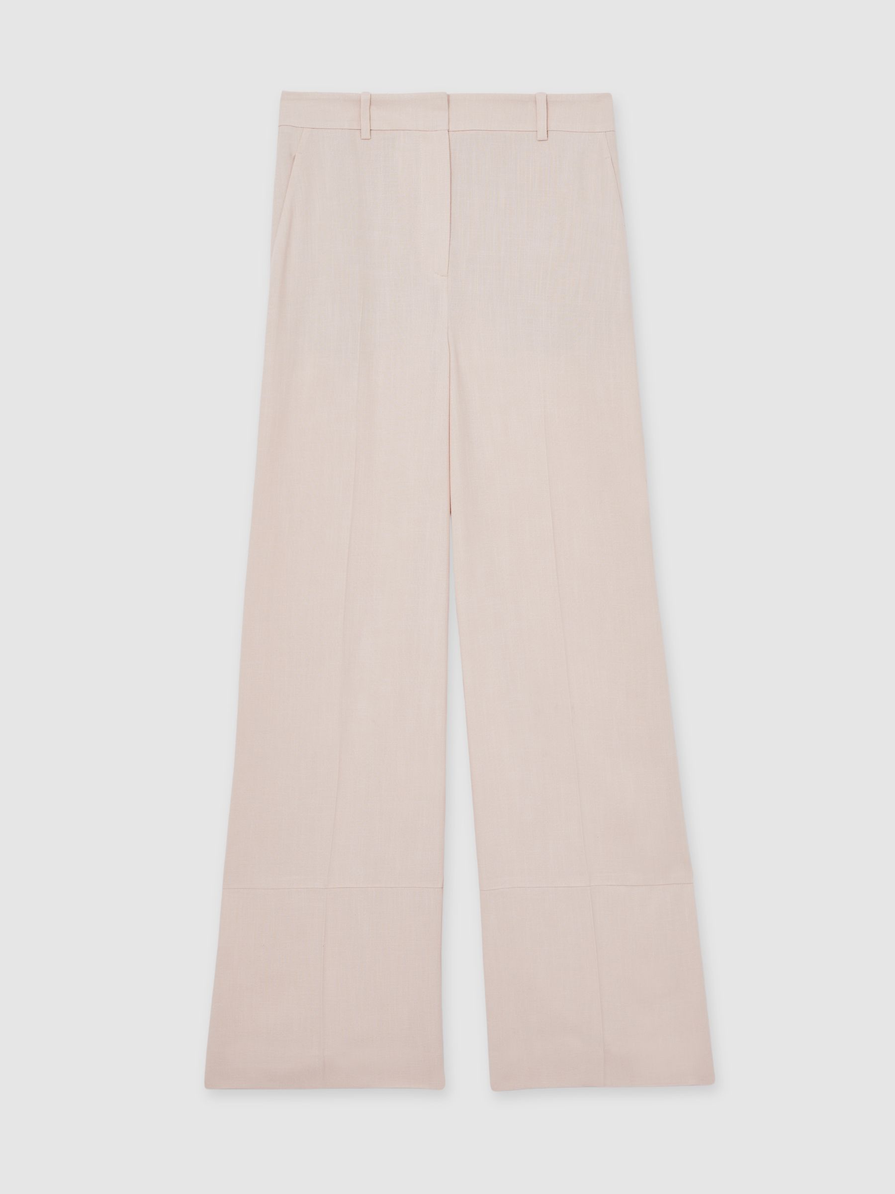 Wide-Leg Suit Trousers in Pink - Image 2 of 7
