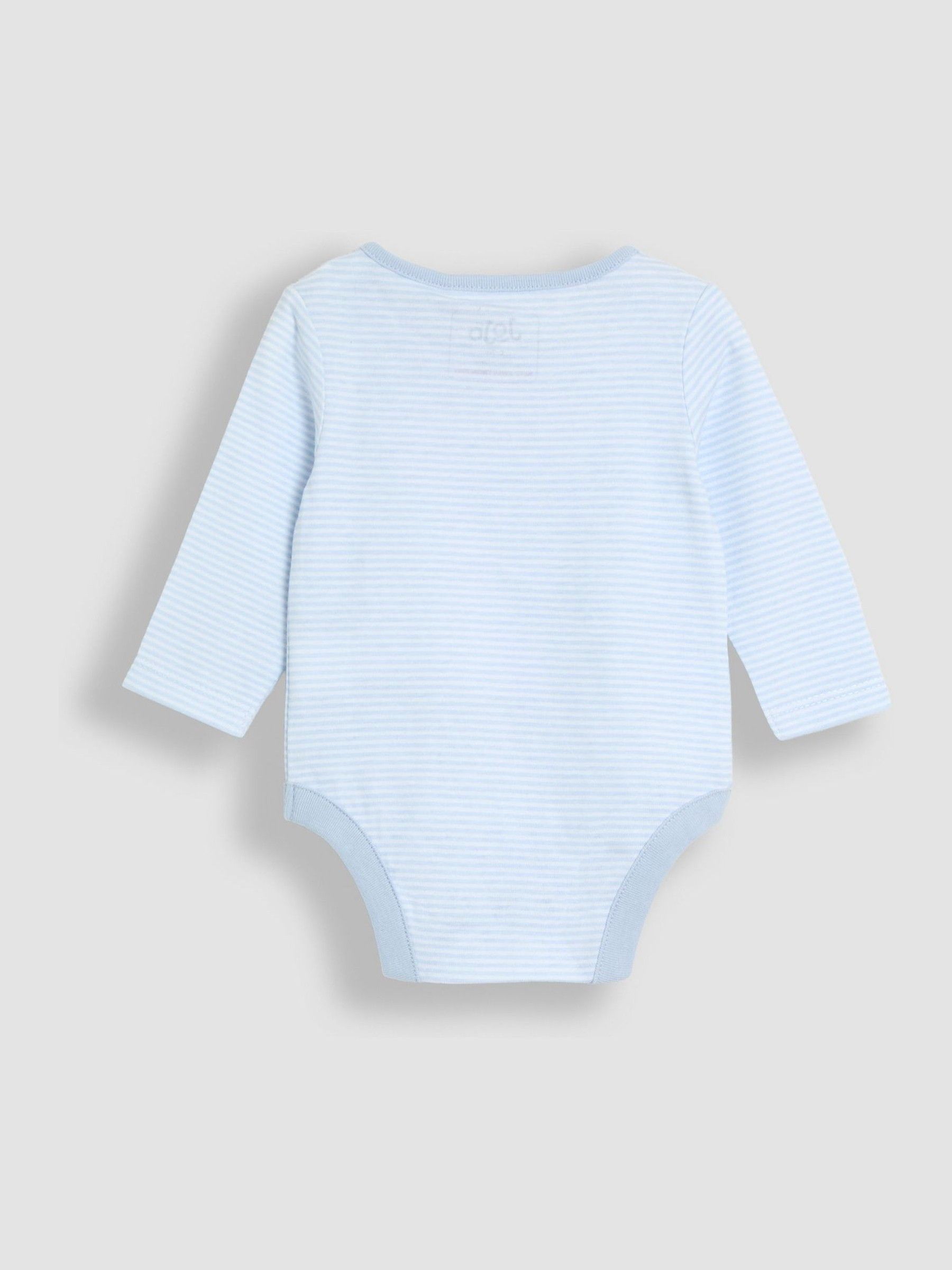 Blue Quilted 2-Piece Dungaree Set - Image 5 of 6