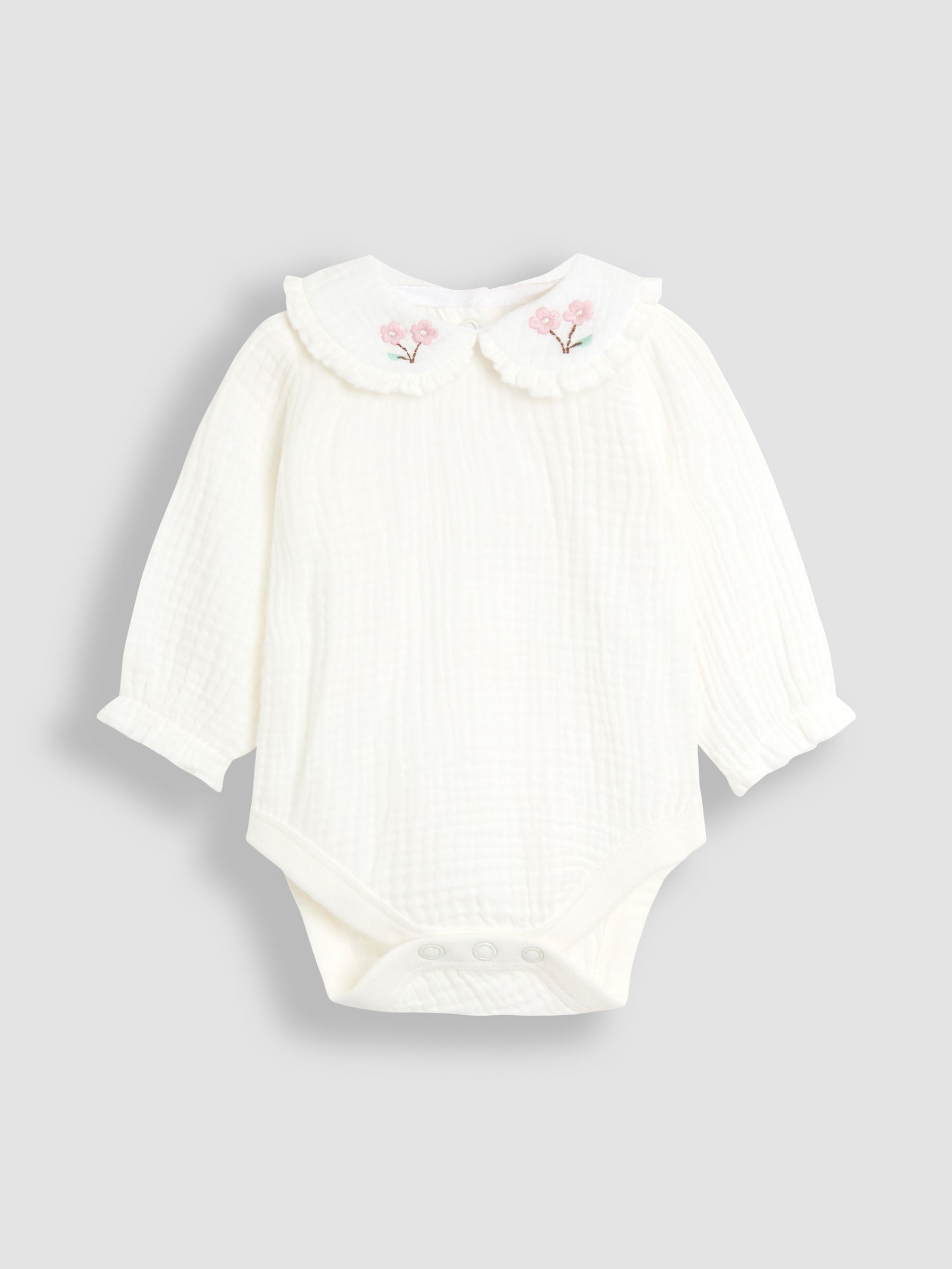 Pink Cord Bubble Romper & Collared Body Set - Image 4 of 7