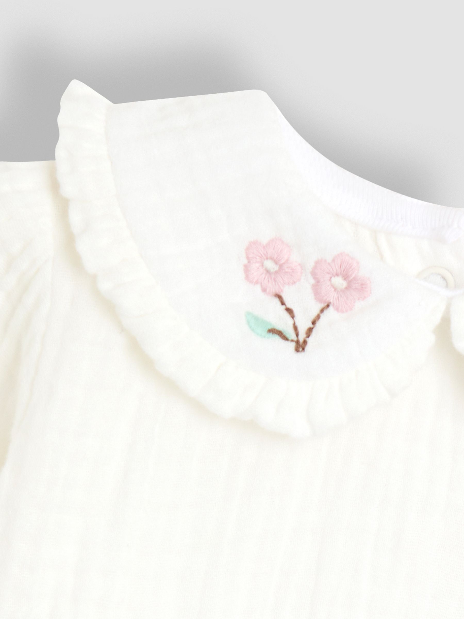 Pink Cord Bubble Romper & Collared Body Set - Image 7 of 7