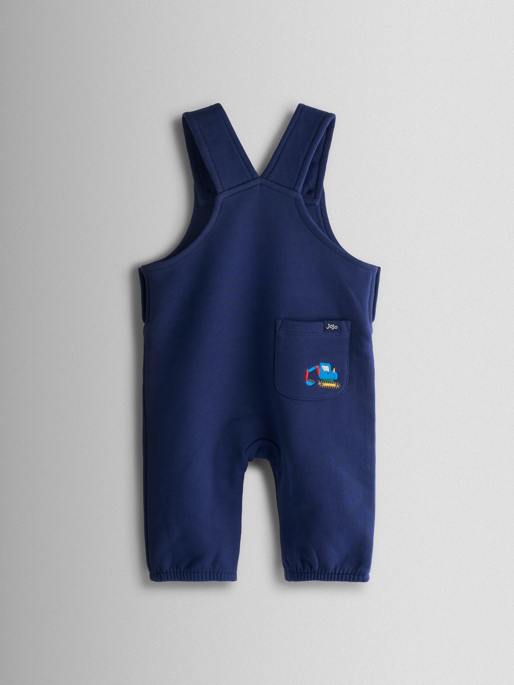 Blue 2-Piece Turn Up Dungarees & Top Set - Image 3 of 6