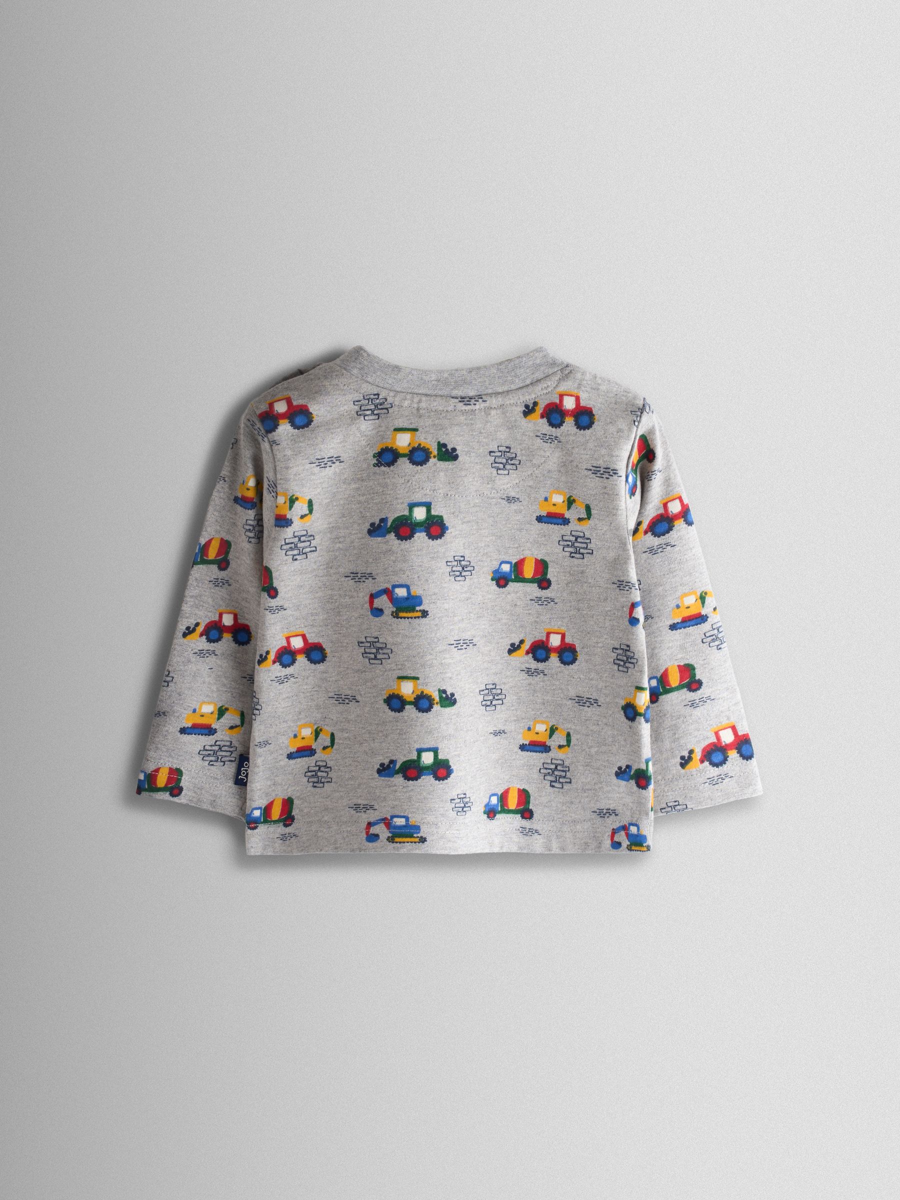 Blue 2-Piece Turn Up Dungarees & Top Set - Image 5 of 6