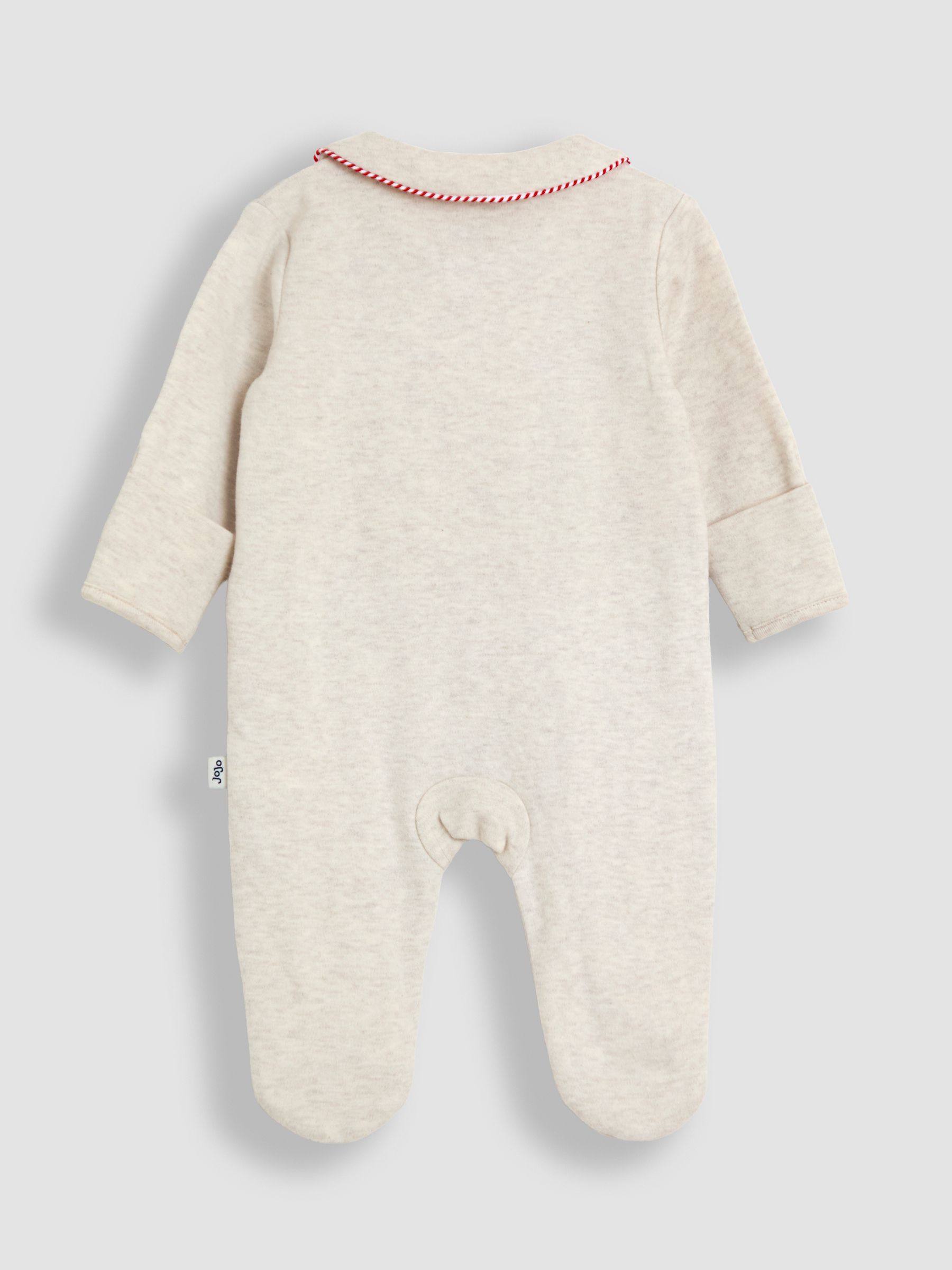 Natural Peter Rabbit My First Christmas Footed Sleepsuit - Image 2 of 3