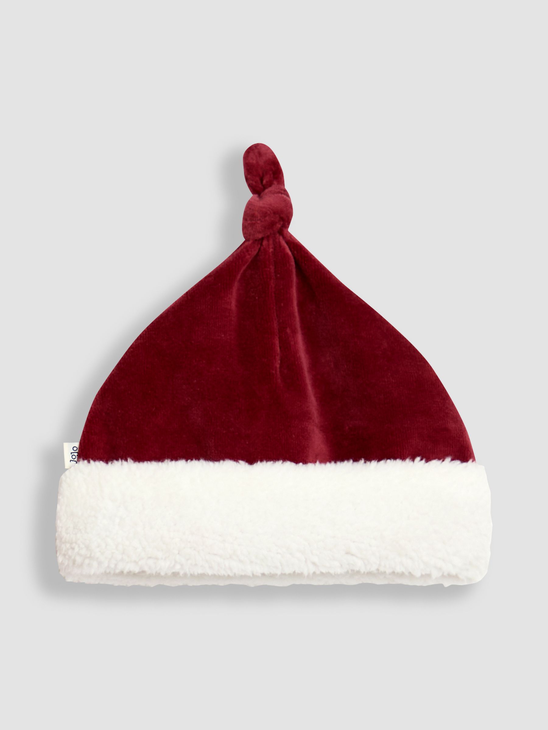 Red Santa My First Christmas Velour All-In-One & Hat Set - Image 5 of 6