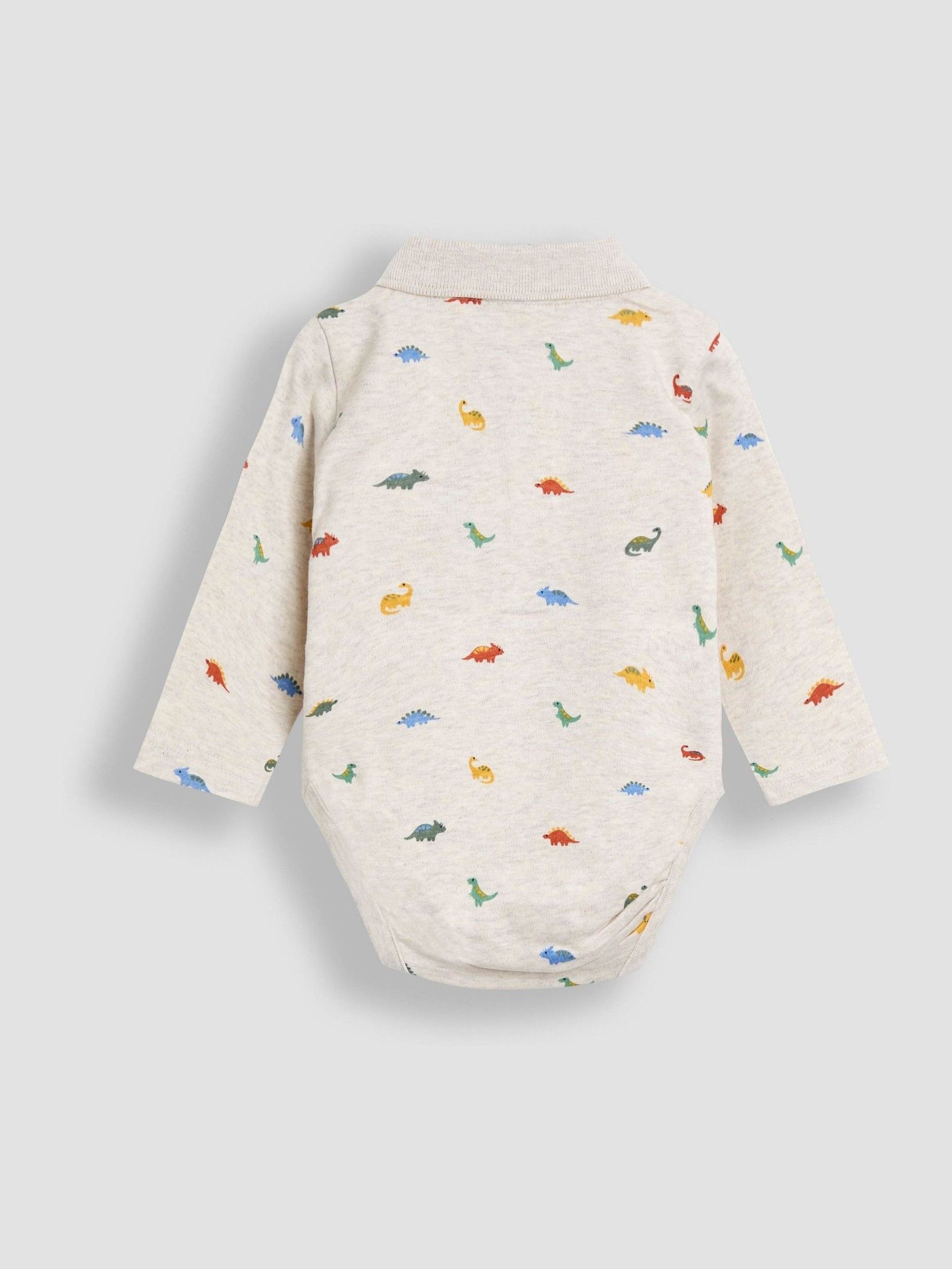 Neutral Dino Print Polo Body - Image 3 of 3