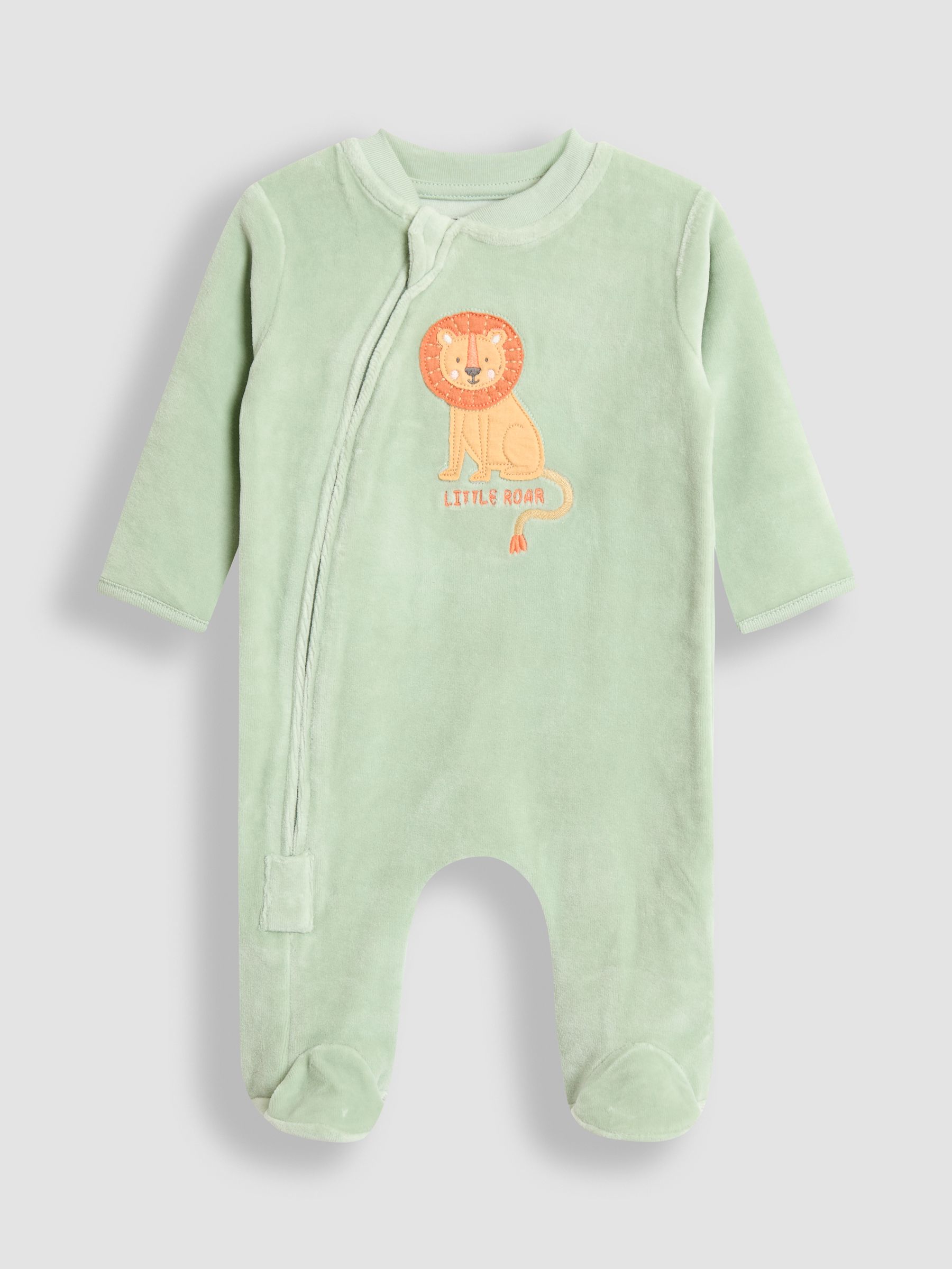 Green Lion Velour Applique All-In-One - Image 1 of 3