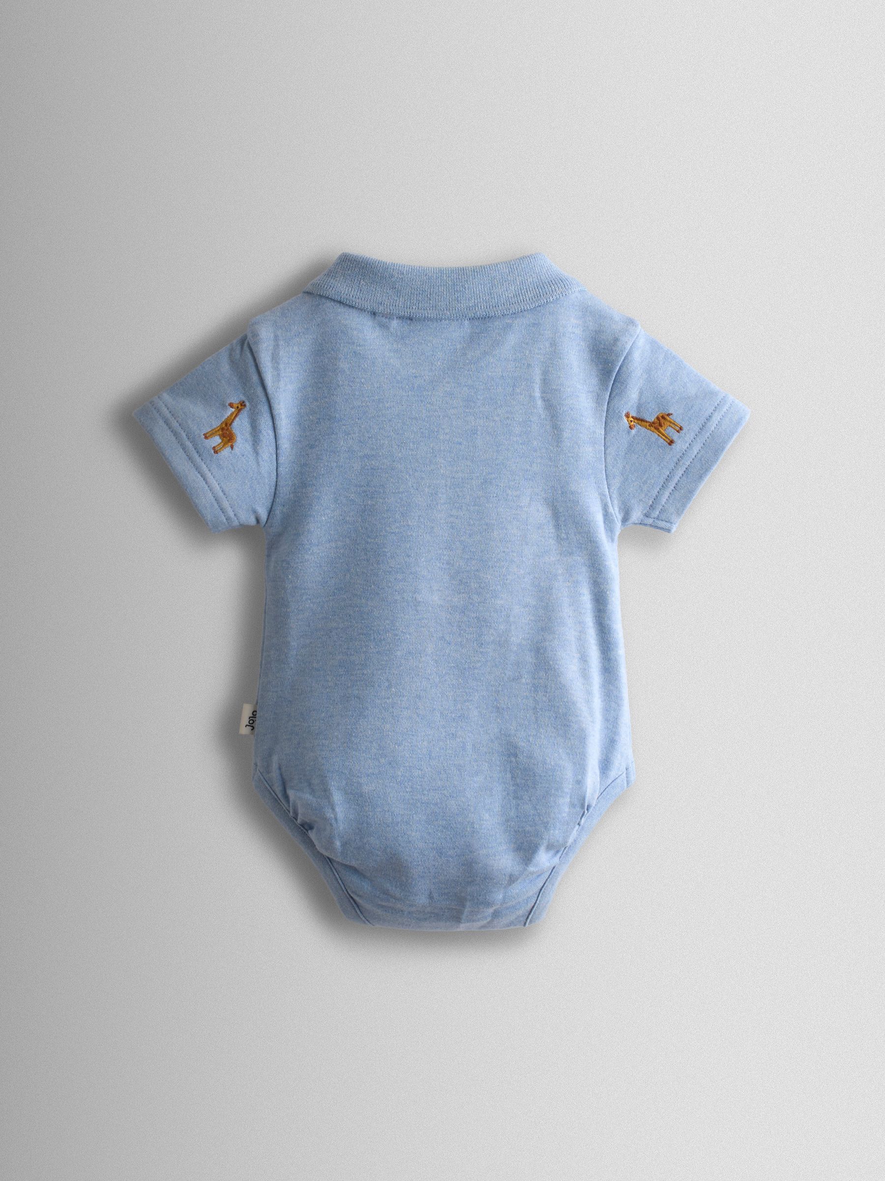 Light Natural Embroidered Polo Body - Image 2 of 3