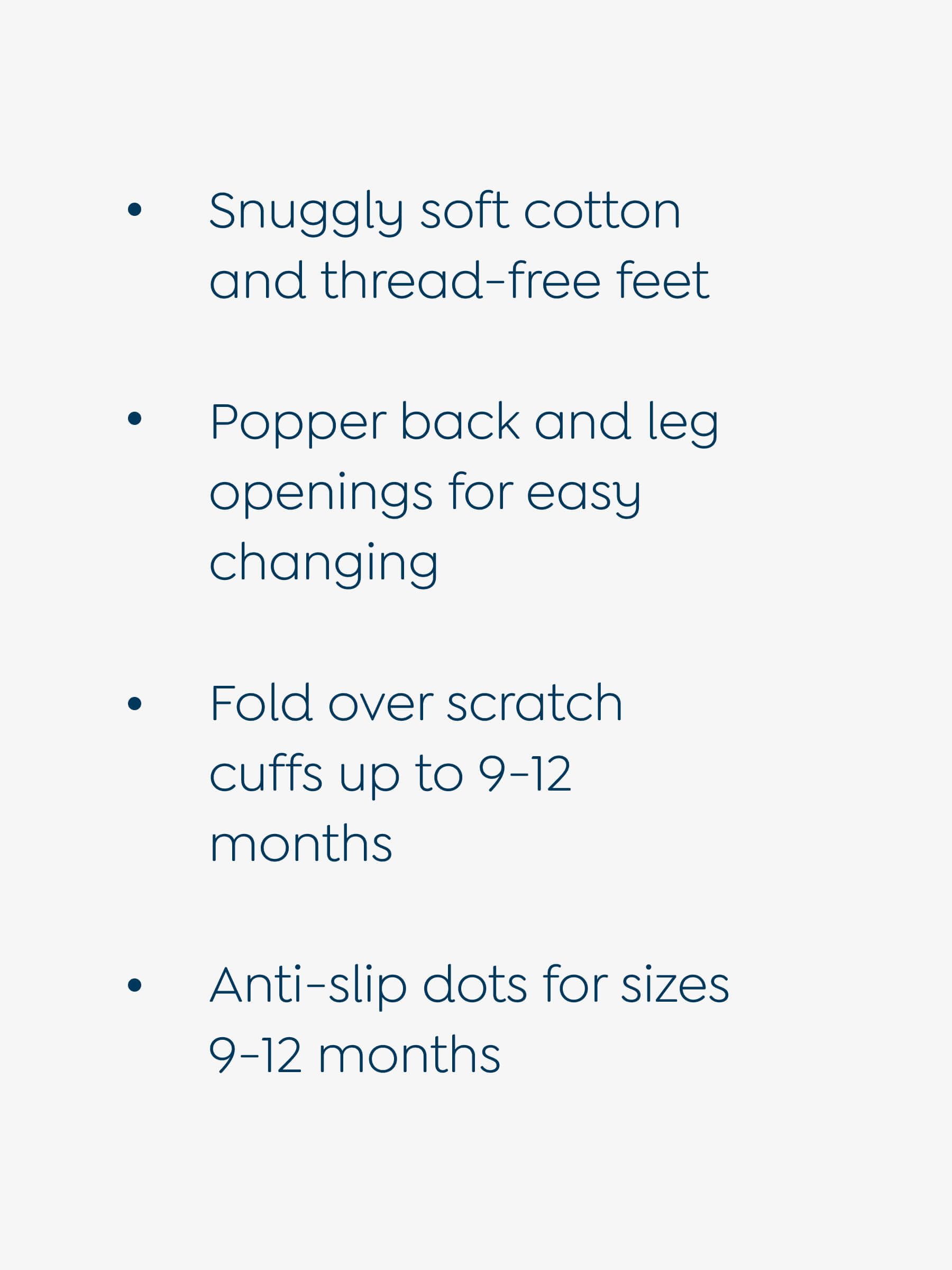 Cream Christmas Reindeer Print Sleepsuit - Image 6 of 6 Cream Christmas Reindeer Print Sleepsuit - Image 6 of 6