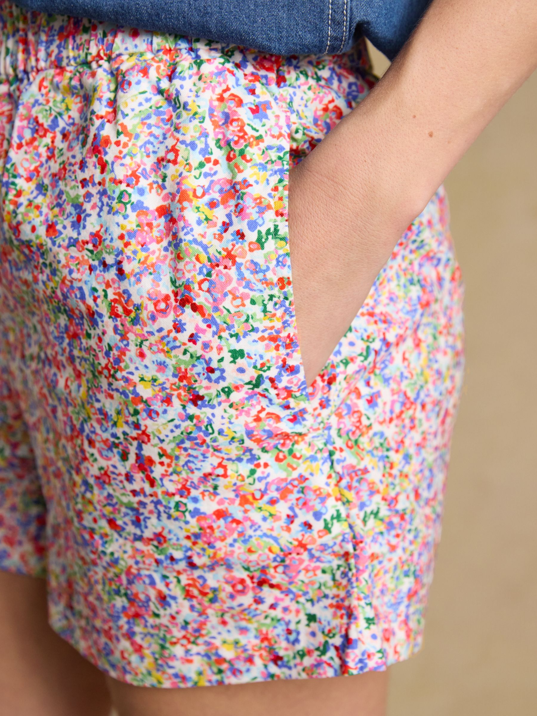 Amara Multi Pull On Cotton Shorts - Image 5 of 7