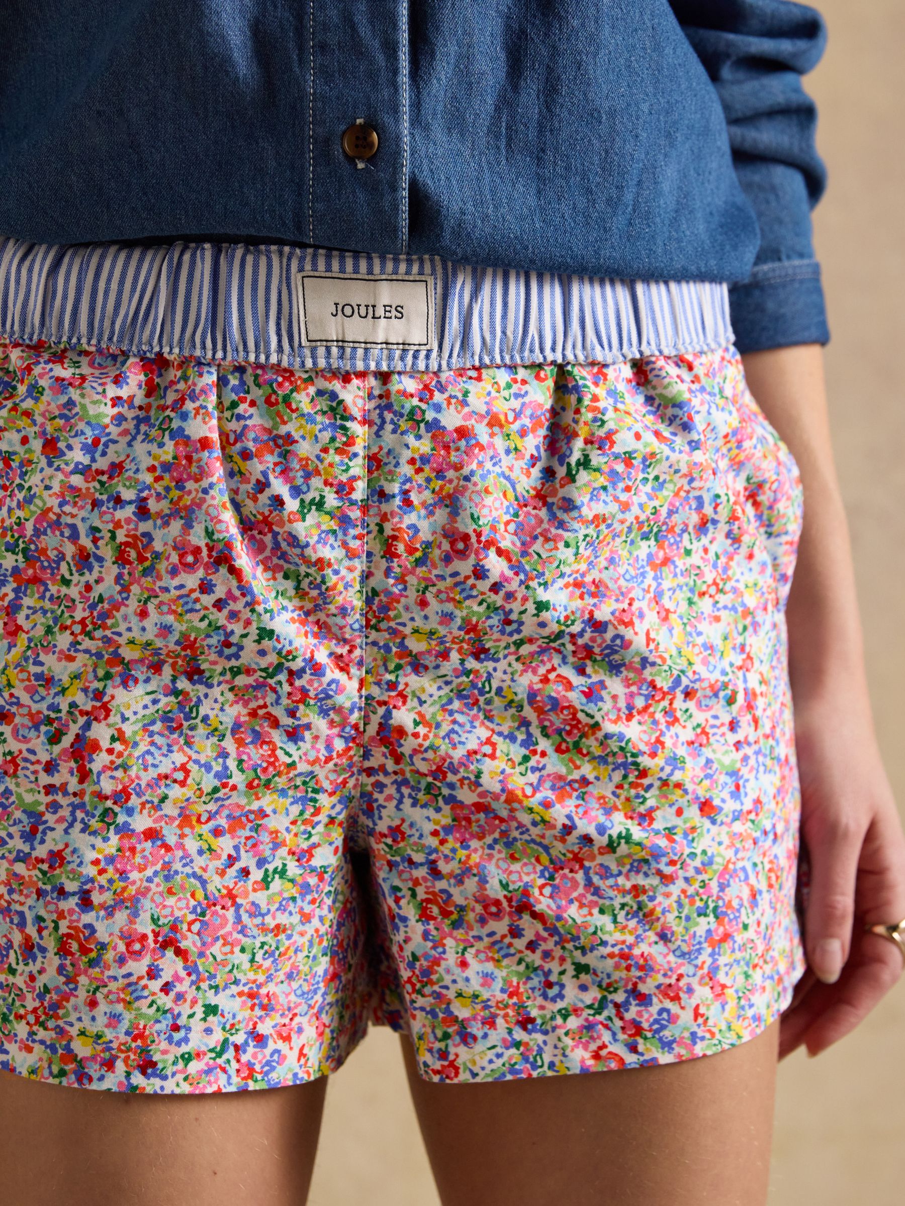 Amara Multi Pull On Cotton Shorts - Image 8 of 9