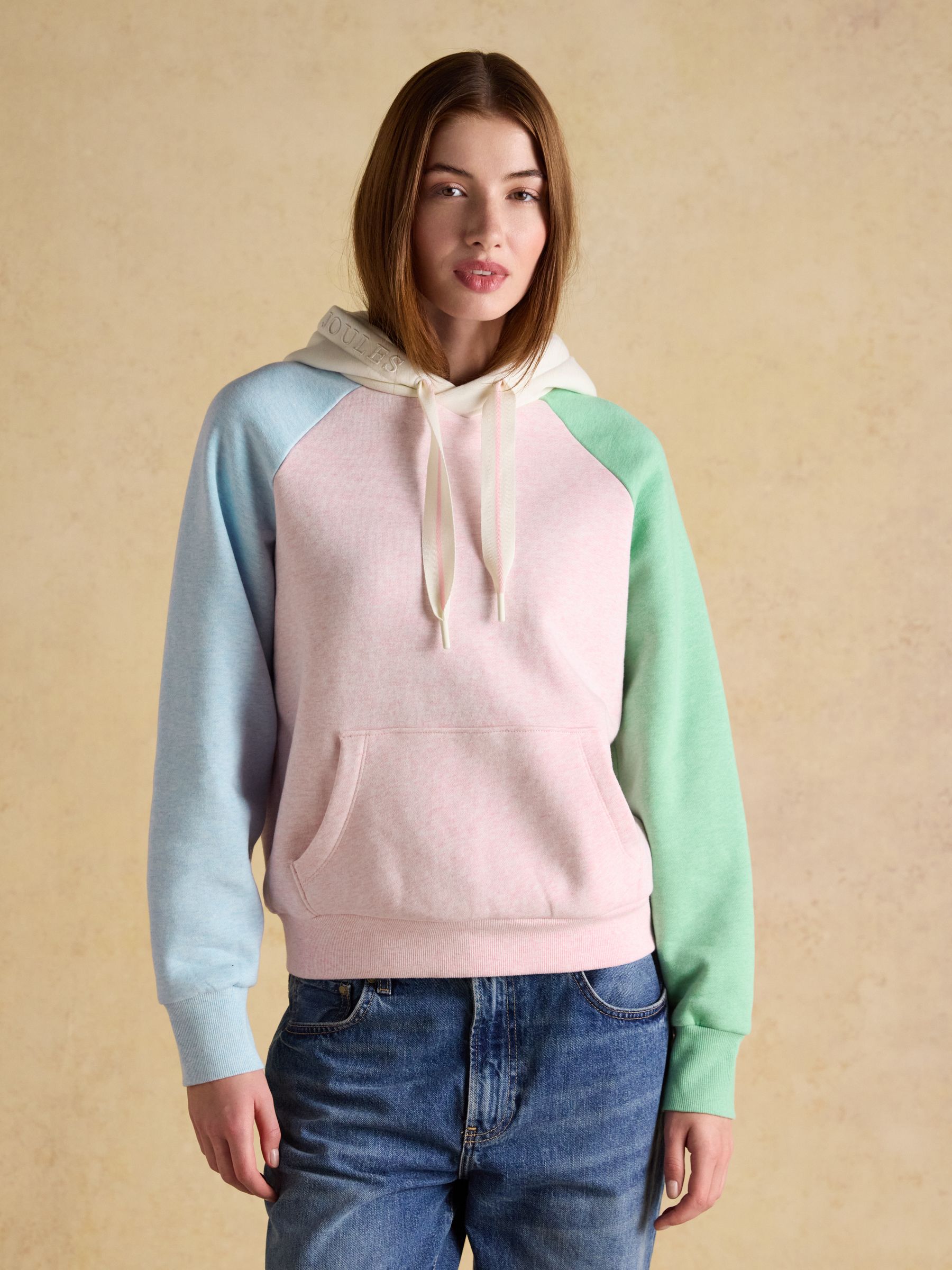 Milbourne Colourblock Cotton Blend Hoodie - Image 1 of 7