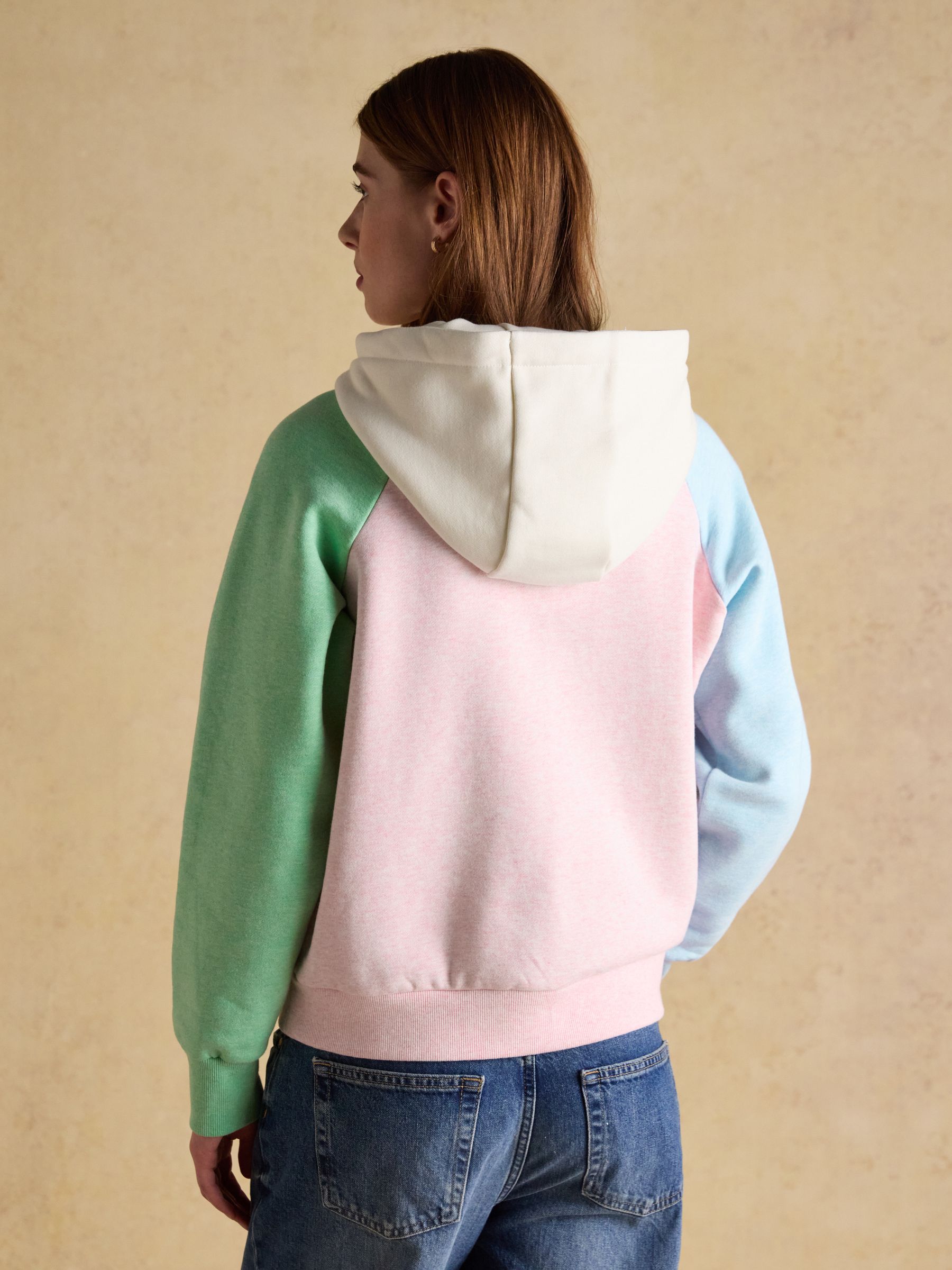 Milbourne Colourblock Cotton Blend Hoodie - Image 2 of 7