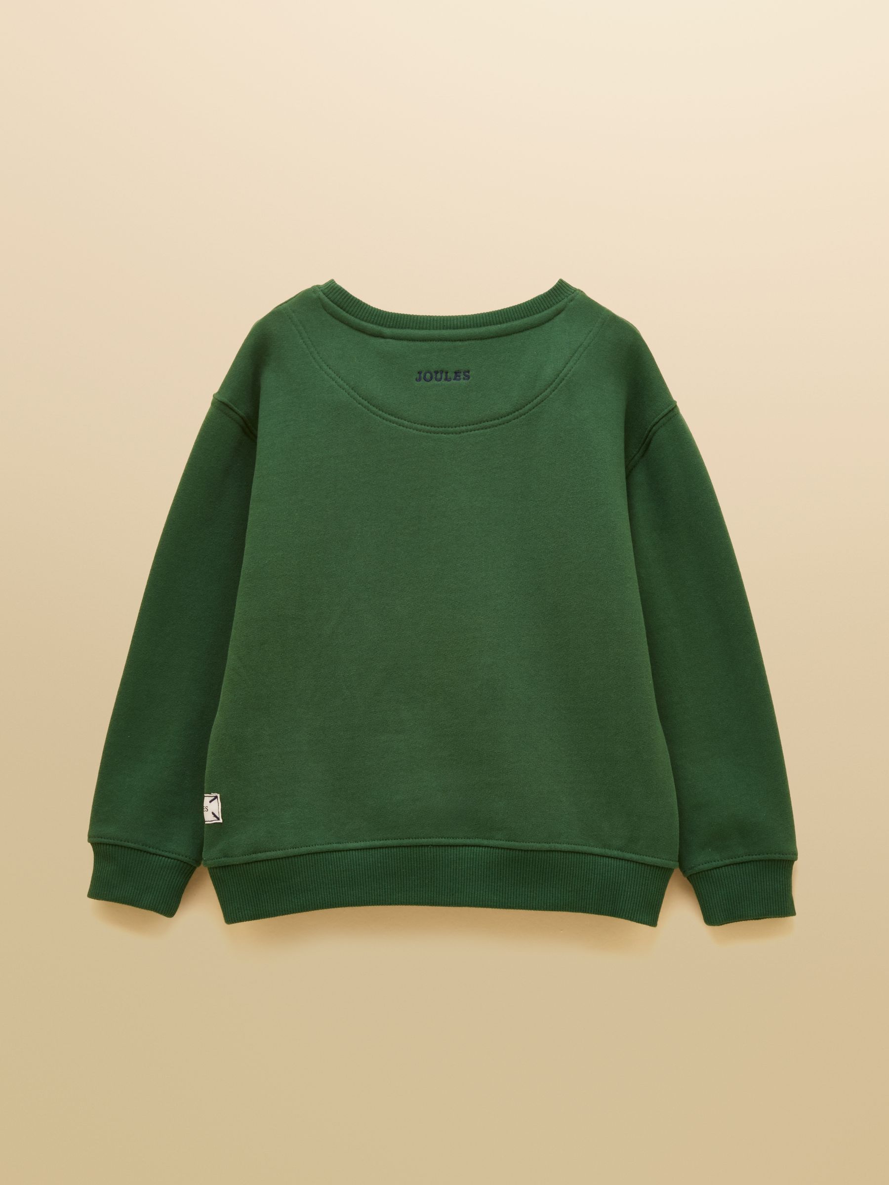 Boys' Dark Green Applique Sweatshirt - Image 4 of 7