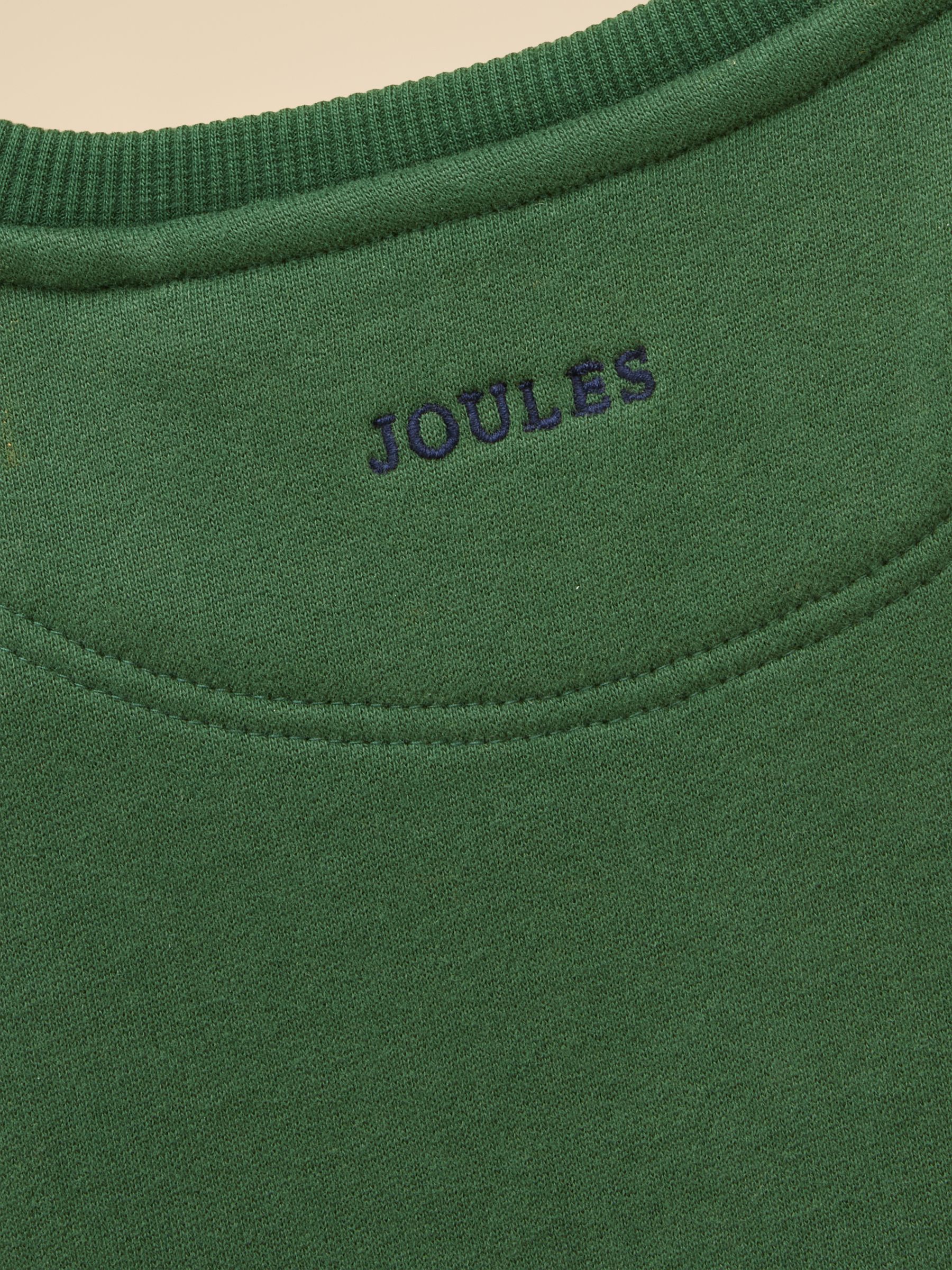 Boys' Dark Green Applique Sweatshirt - Image 7 of 7 Boys' Dark Green Applique Sweatshirt - Image 7 of 7