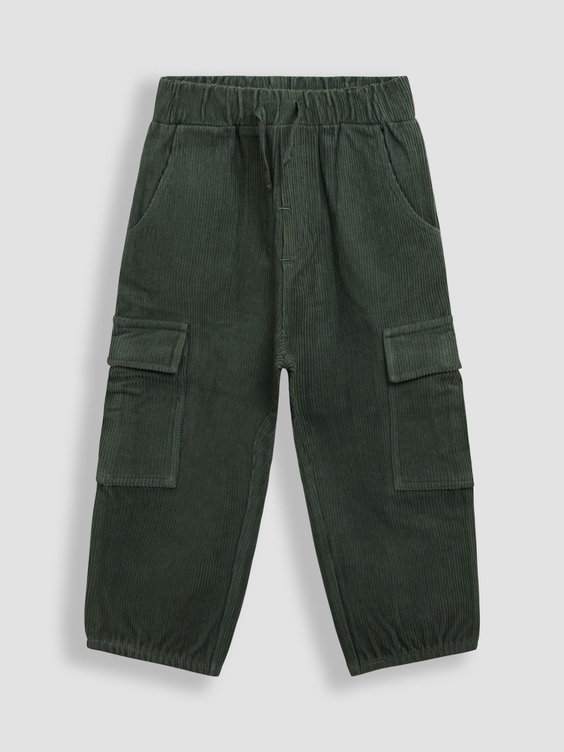 Green 2-Piece Sweatshirt & Cord Cargo Set - Image 4 of 7