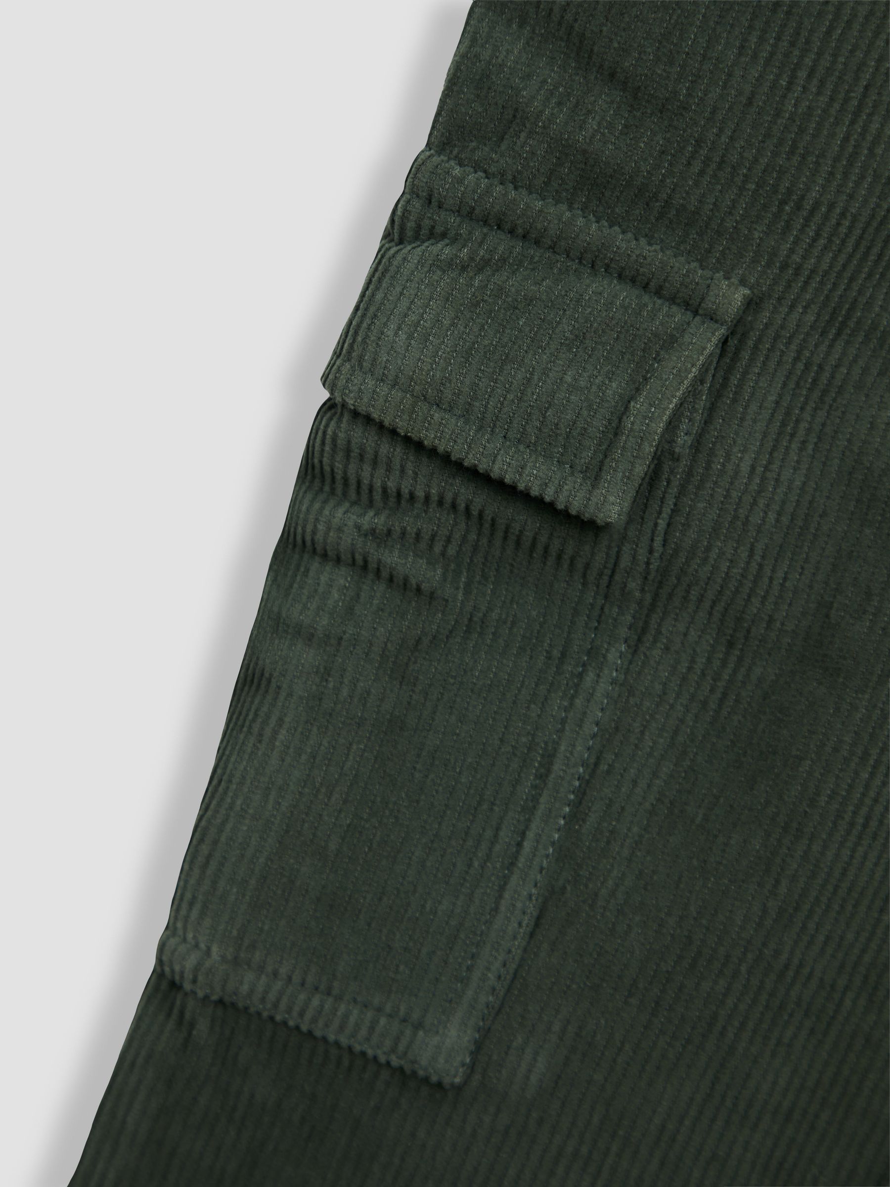 Green 2-Piece Sweatshirt & Cord Cargo Set - Image 7 of 7