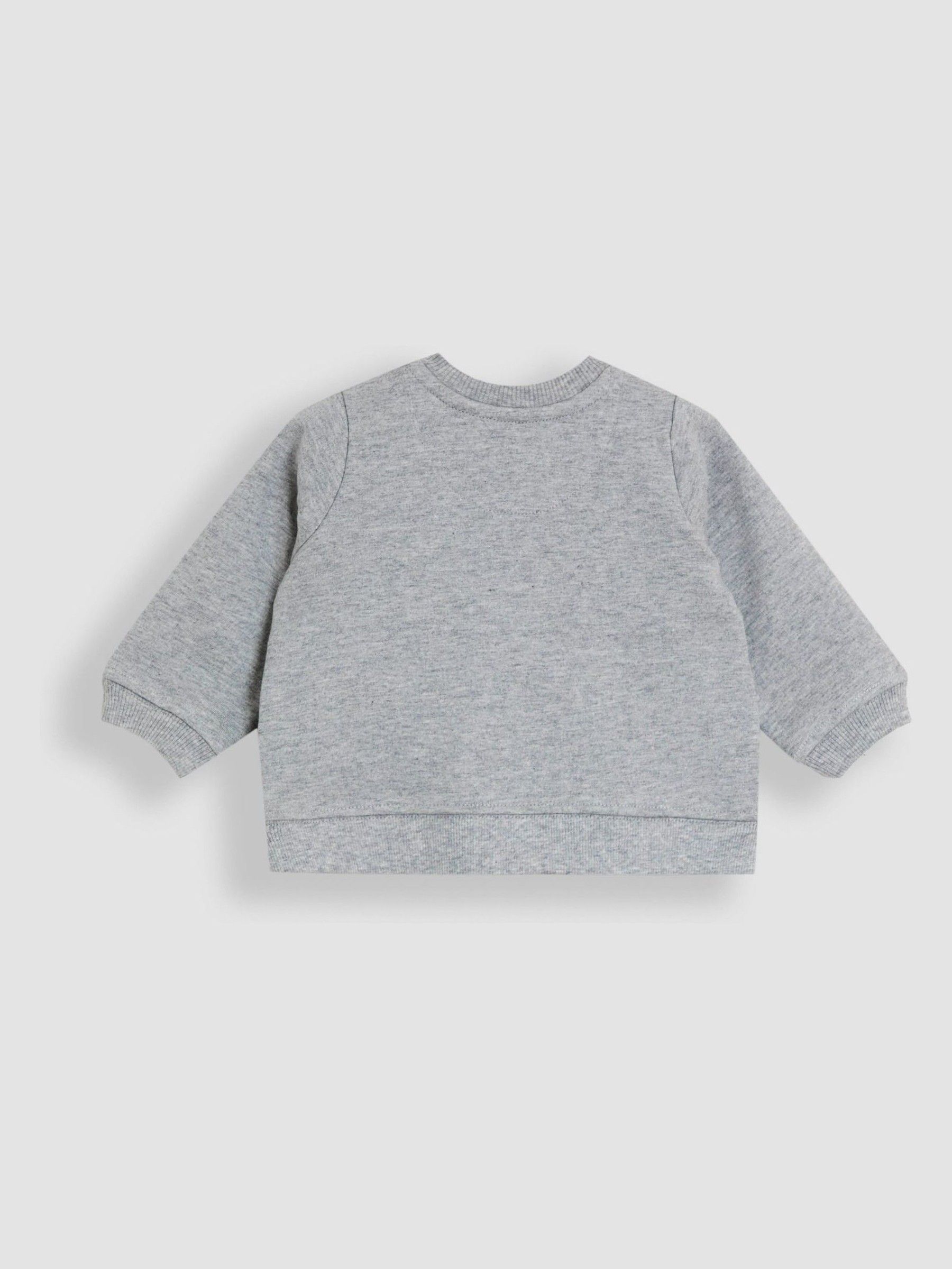 Grey London Bus 2-Piece Appliqué Sweatshirt & Joggers Set - Image 4 of 6