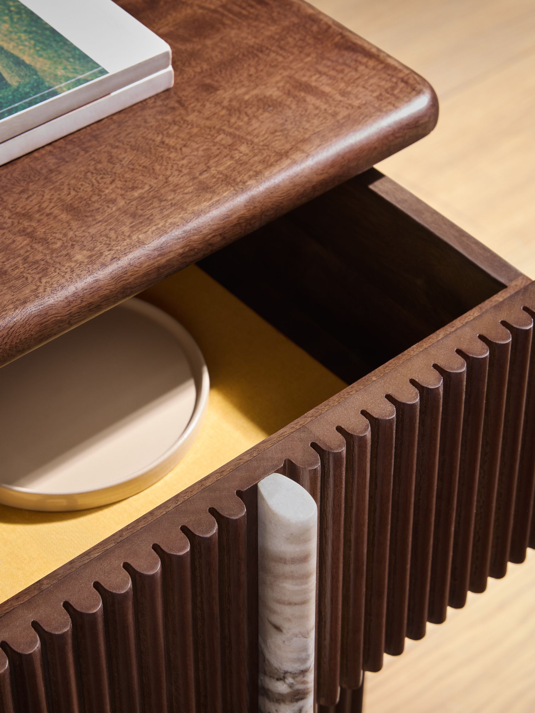 Daliah Sideboard in Dark Mango - Image 3 of 8