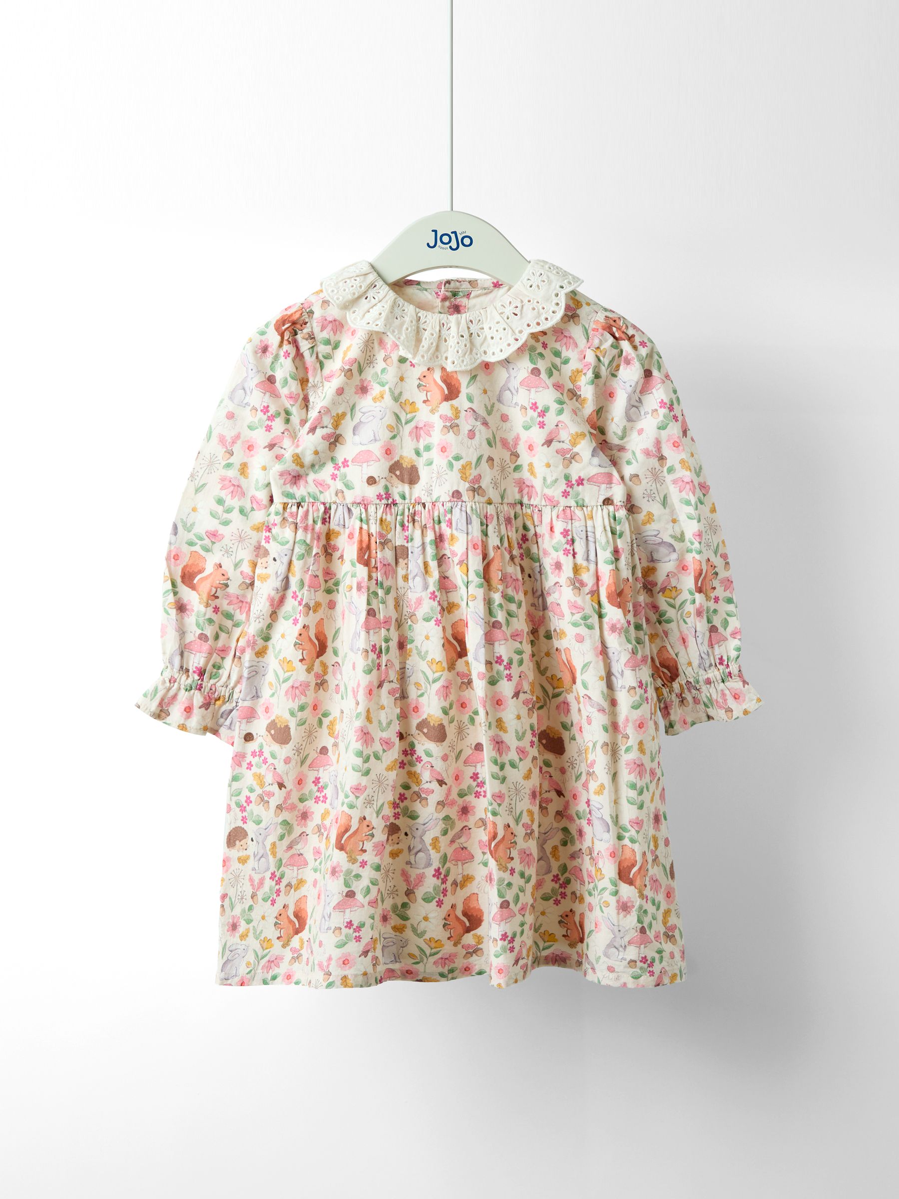Cream Woodland Dress & Knitted Vest Set - Image 5 of 8