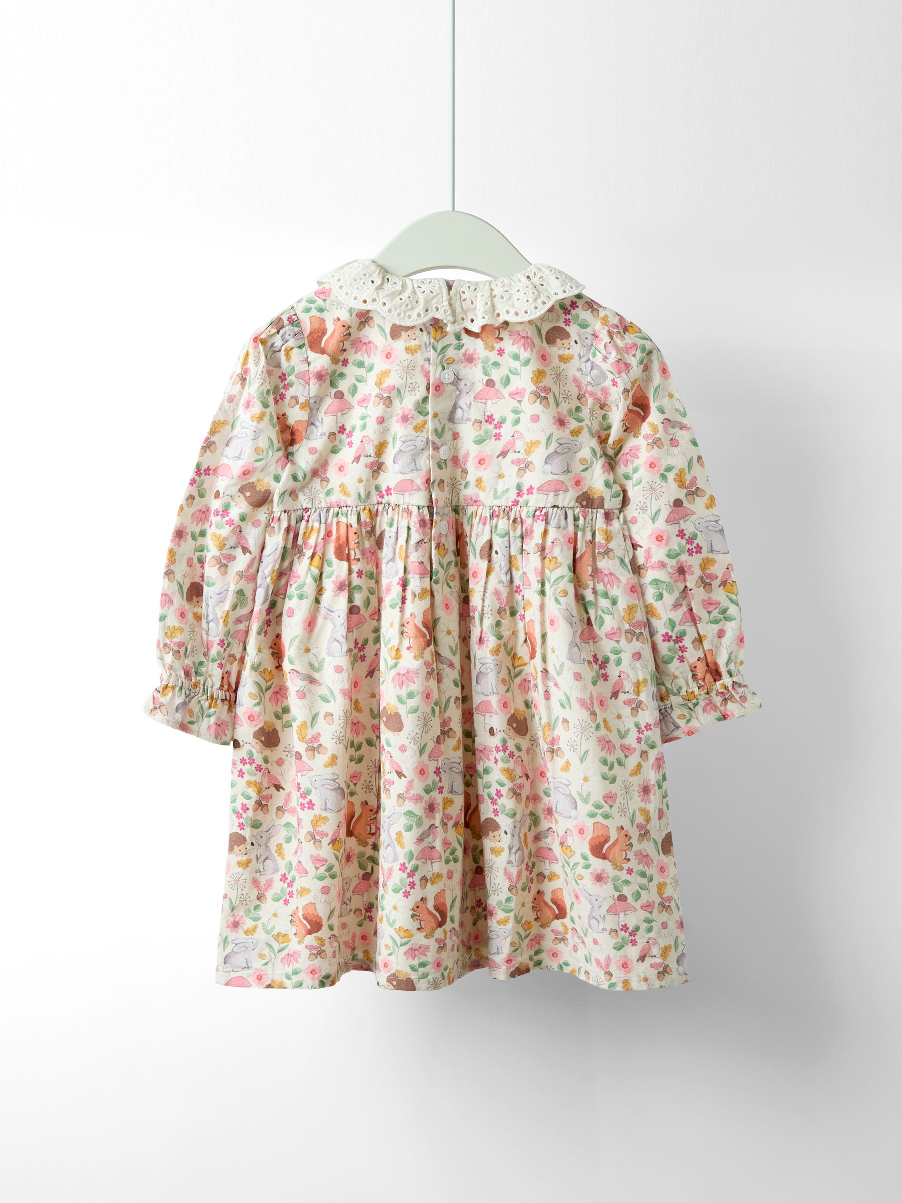 Cream Woodland Dress & Knitted Vest Set - Image 6 of 8