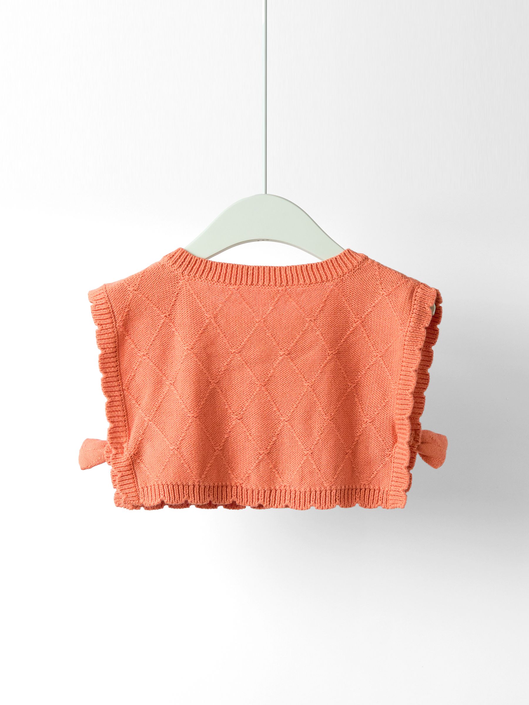 Cream Woodland Dress & Knitted Vest Set - Image 8 of 8