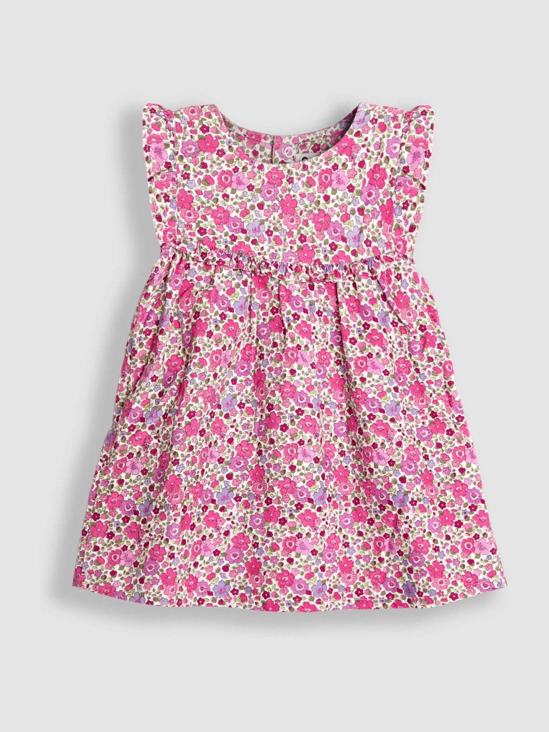 Pink Floral Cord Dress & Body Set - Image 2 of 6