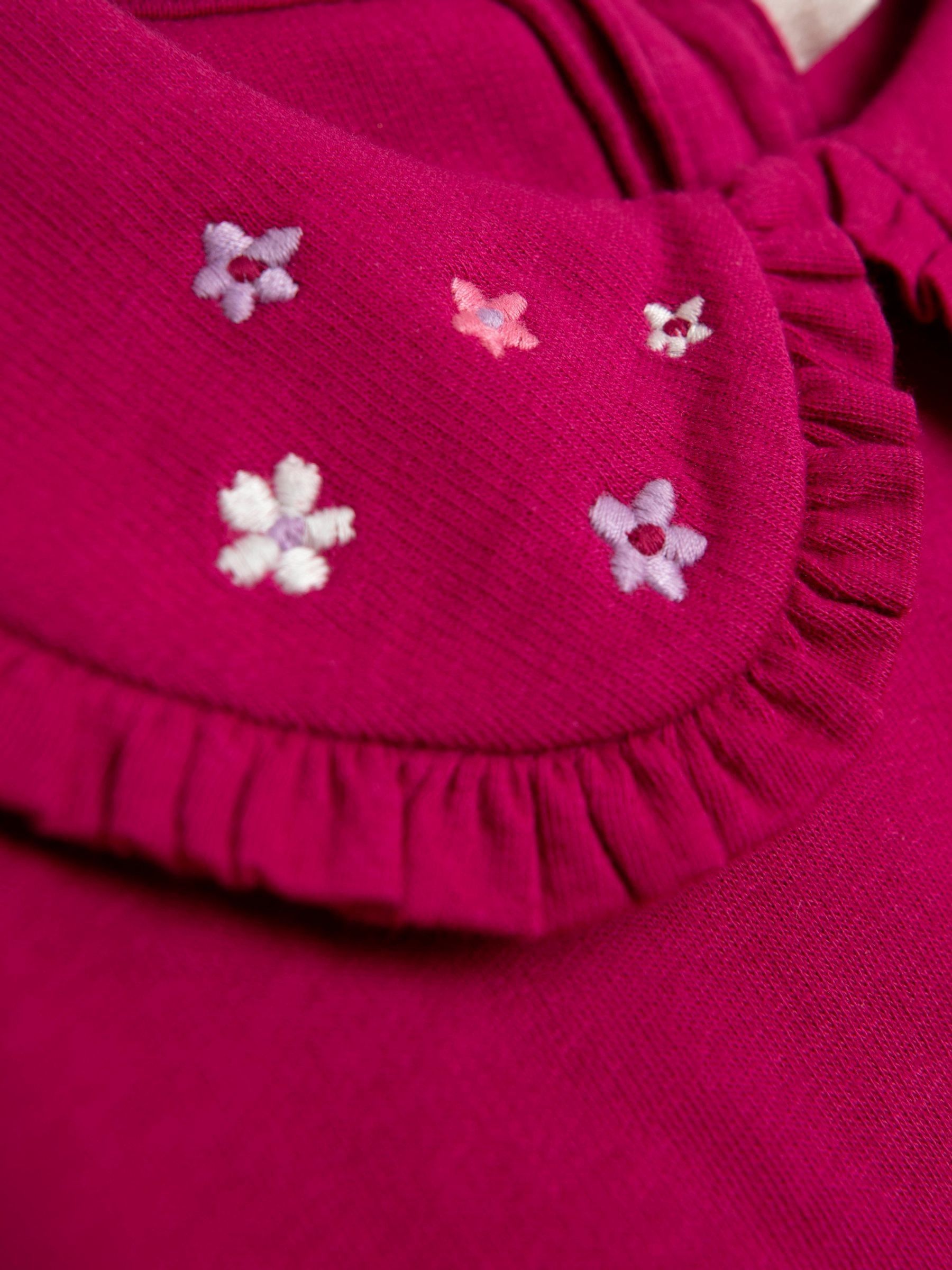 Raspberry Fairy Appliqué Tulle Sweatshirt & Leggings Set - Image 5 of 8